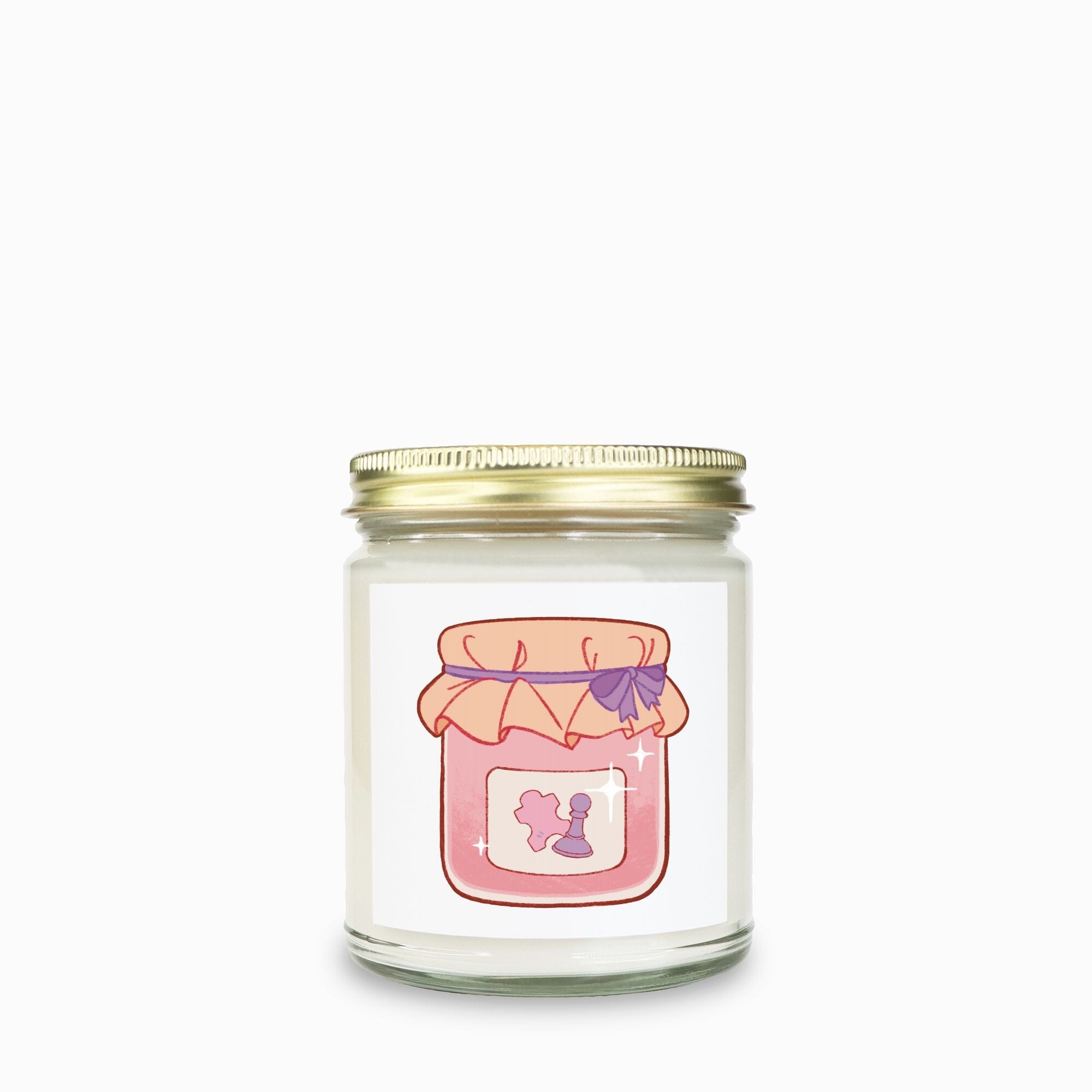 Board Games Hobby | Candle Clear Jar 9oz | Cozy Games & Hobbies Candles Threads & Thistles Inventory