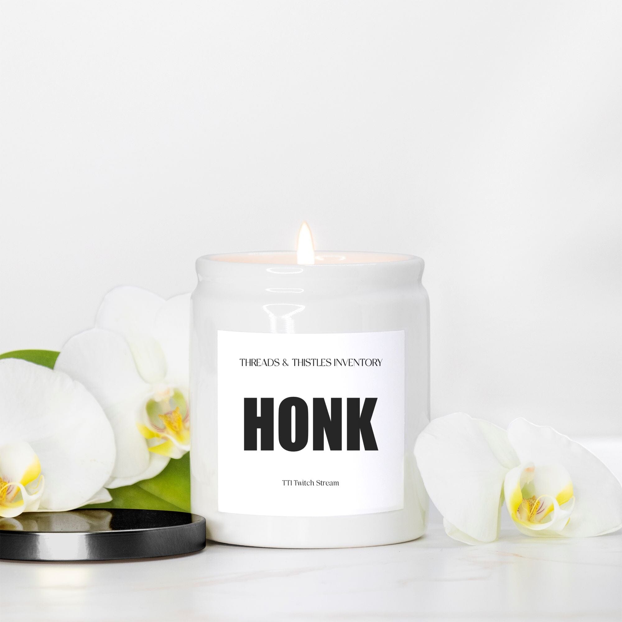HONK | Candle Ceramic 8oz | TTI Stream Candles Threads & Thistles Inventory
