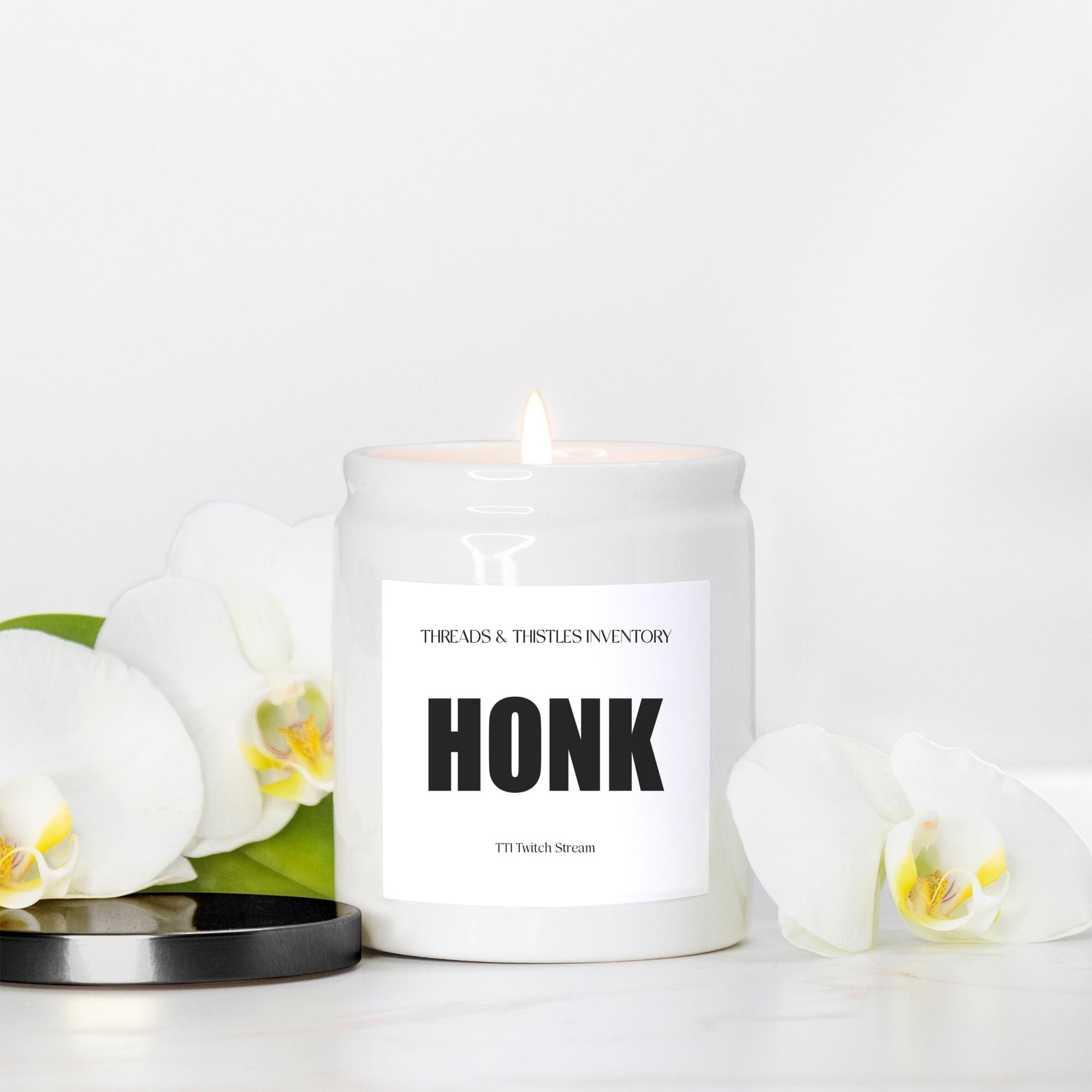 HONK | Candle Ceramic 8oz | TTI Stream Candles Threads & Thistles Inventory 