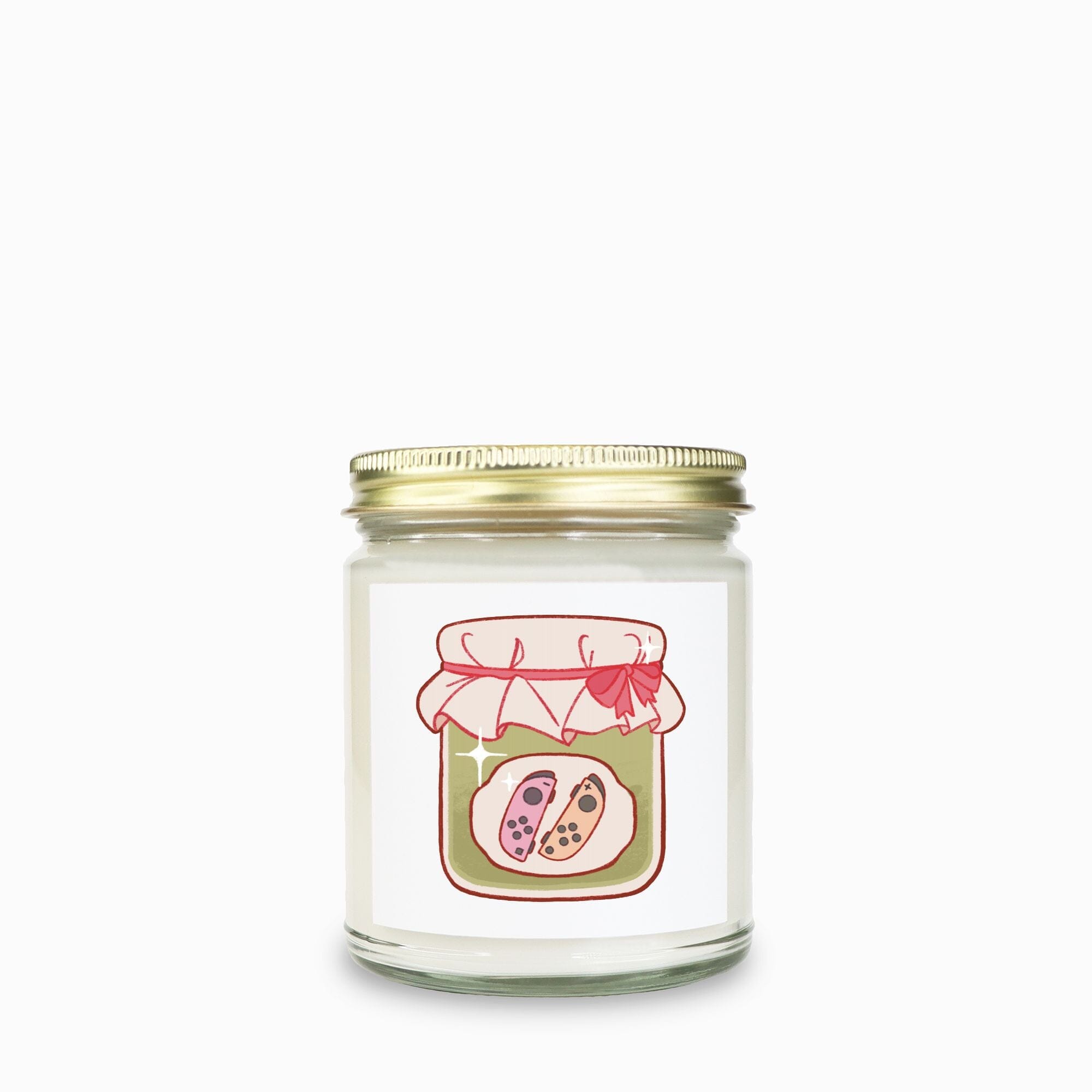 Gaming Hobby | Candle Clear Jar 9oz | Cozy Games & Hobbies Candles Threads & Thistles Inventory Vanilla Bean