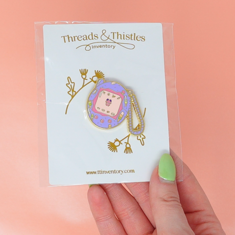 Tamagotchi Enamel Pin