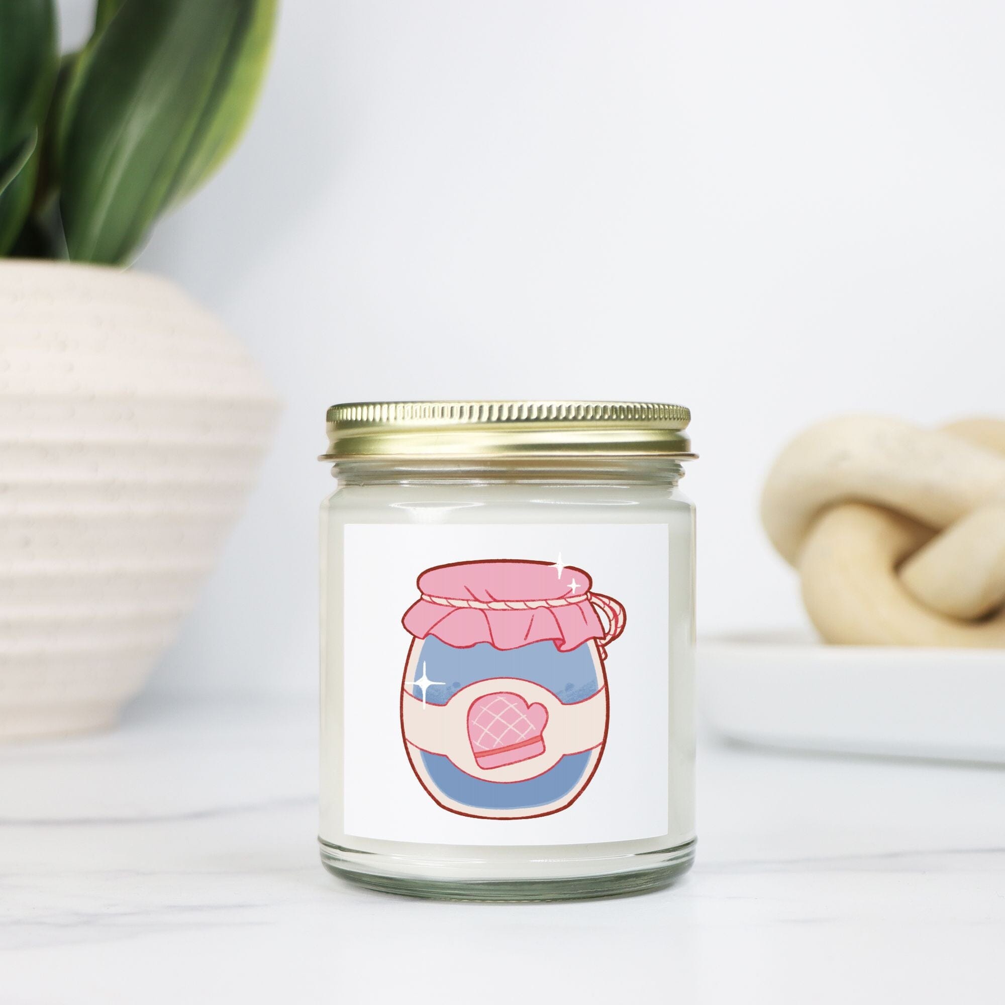 Cooking Hobby | Candle Clear Jar 9oz | Cozy Games & Hobbies Candles Threads & Thistles Inventory
