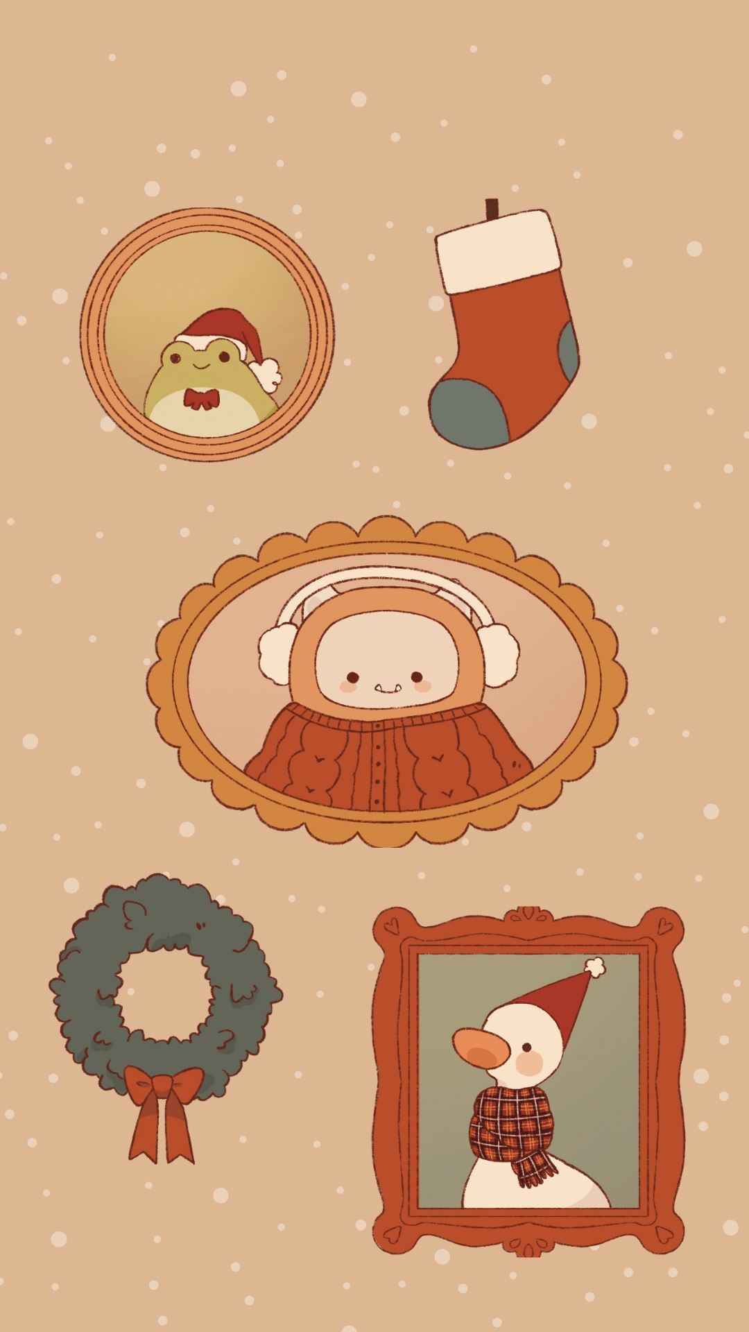 Free Winter Phone Wallpapers Threads & Thistles Inventory