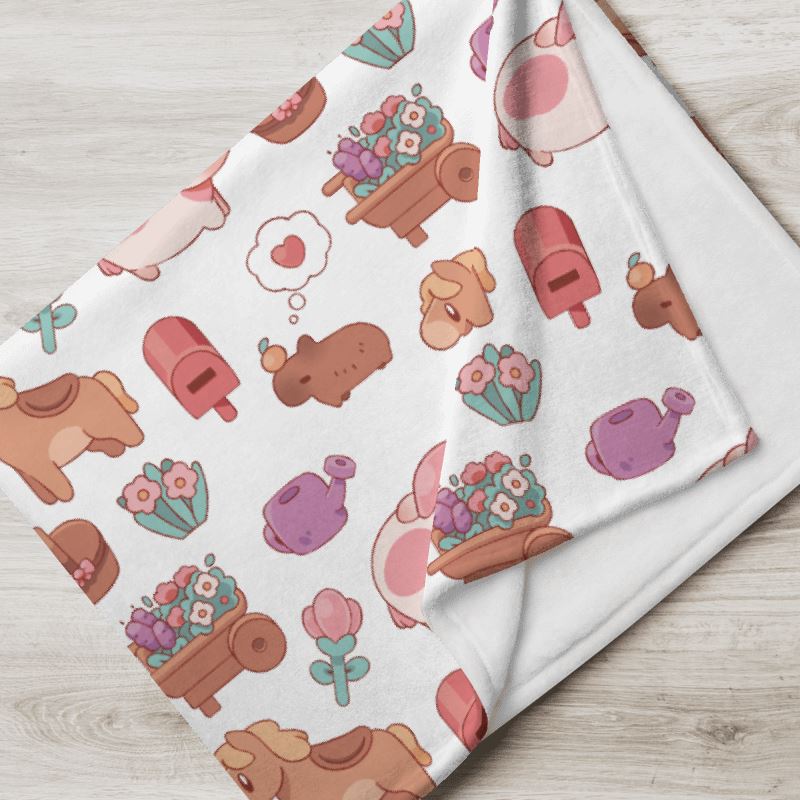 Fields of Mistria Throw Blanket Threads & Thistles Inventory