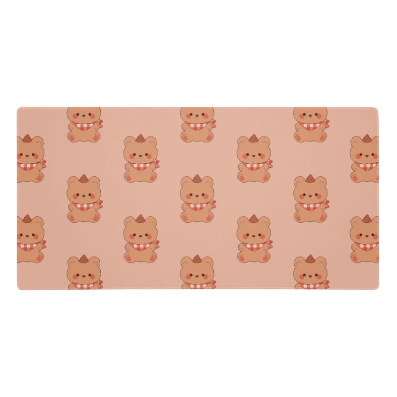 Overstimulated Bear | Gaming mouse pad | Cozy Games & Hobbies Threads & Thistles Inventory