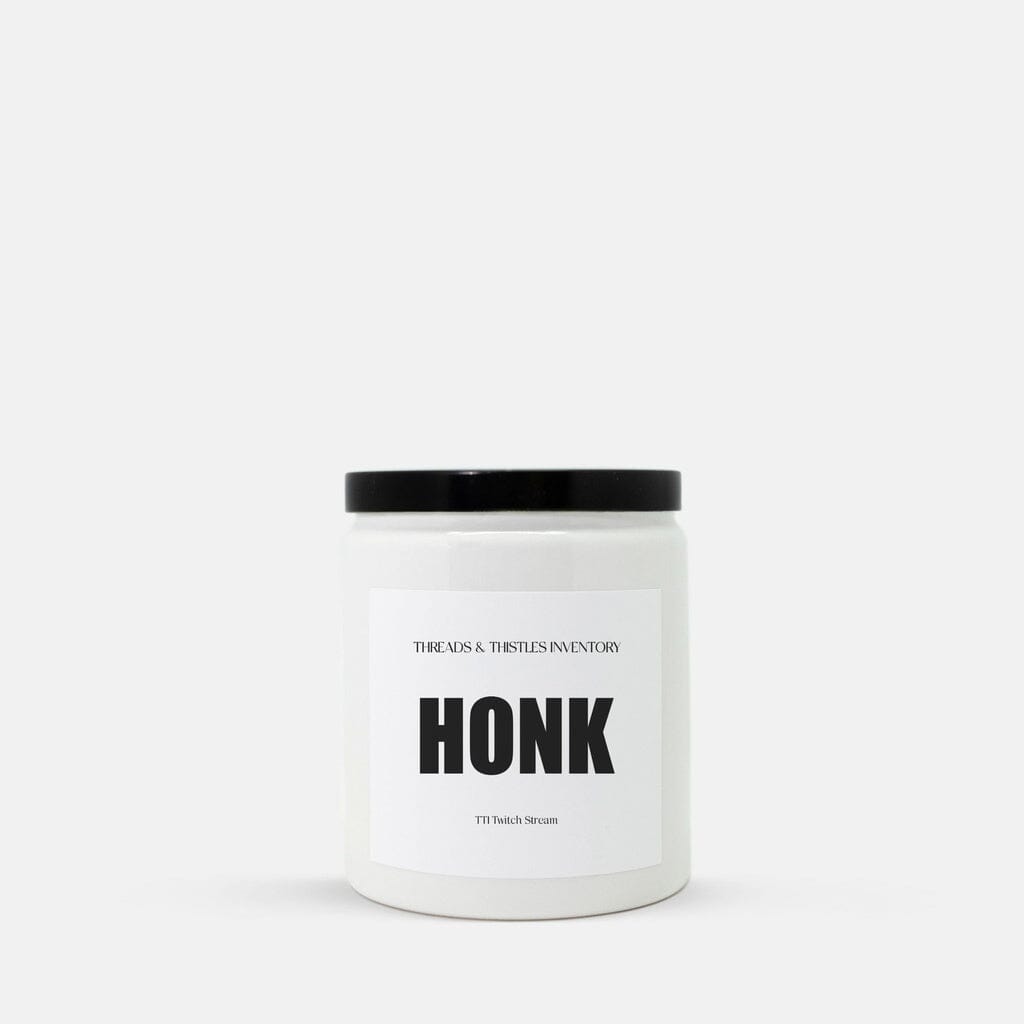 HONK | Candle Ceramic 8oz | TTI Stream Candles Threads & Thistles Inventory