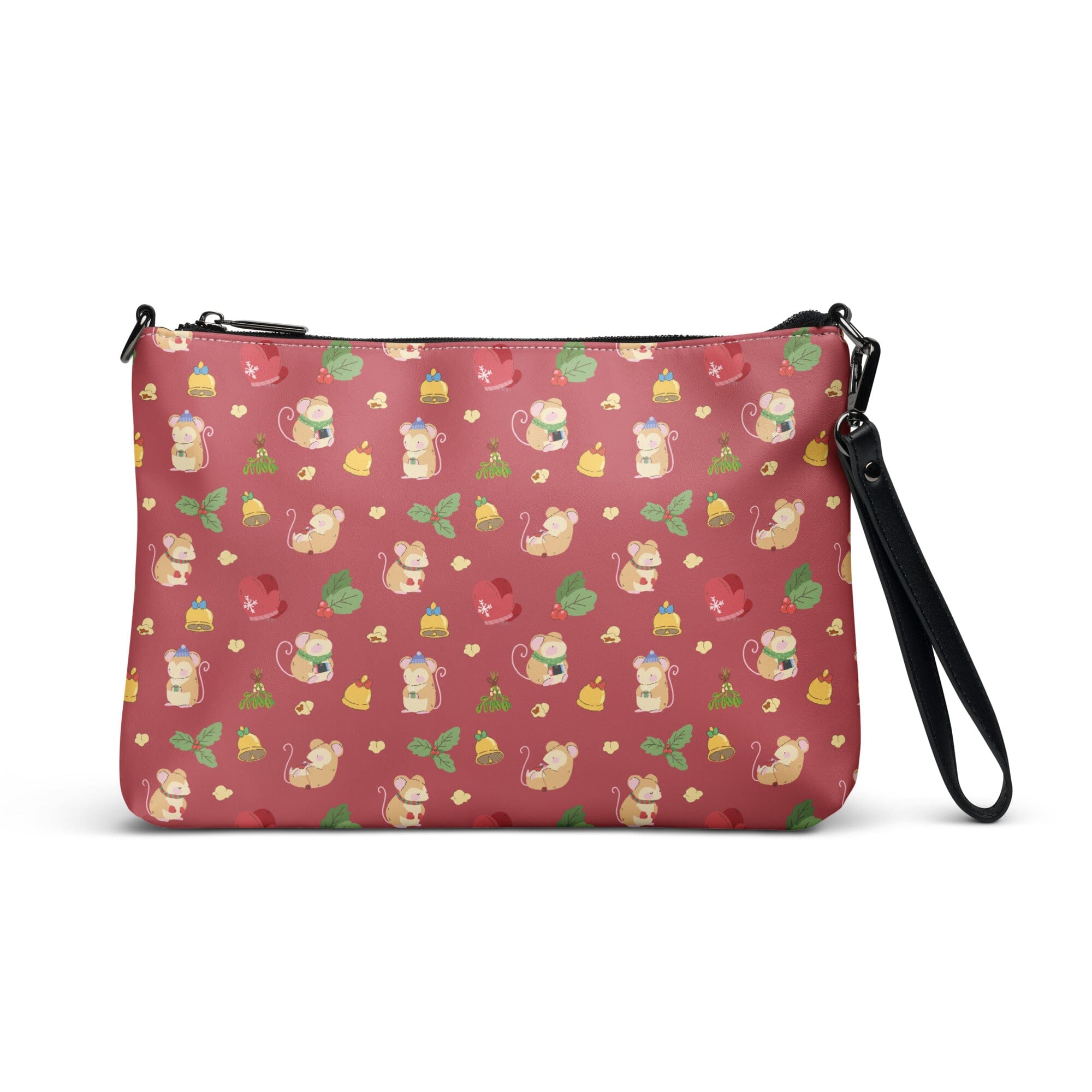 Cozy Christmas Mouse | Crossbody bag | Cozy Gamer Threads & Thistles Inventory
