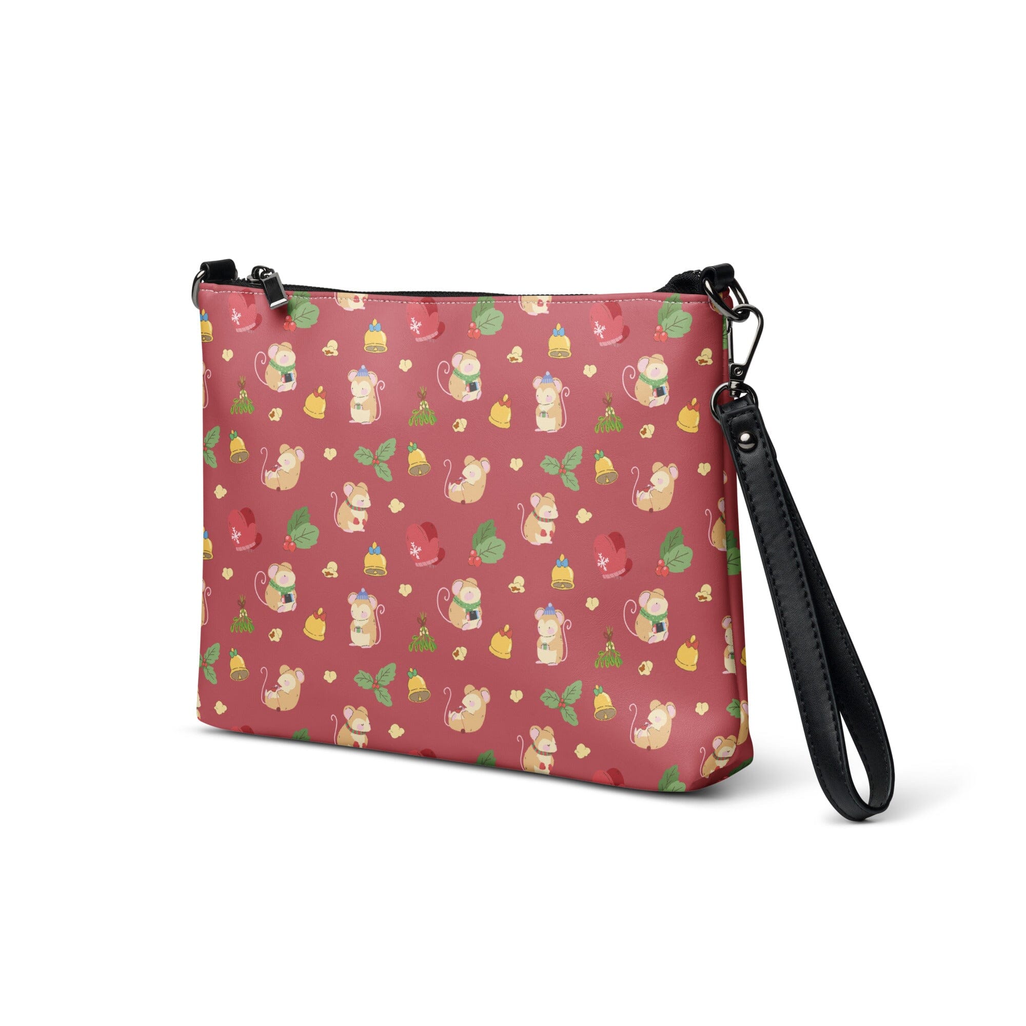 Cozy Christmas Mouse | Crossbody bag | Cozy Gamer Threads & Thistles Inventory
