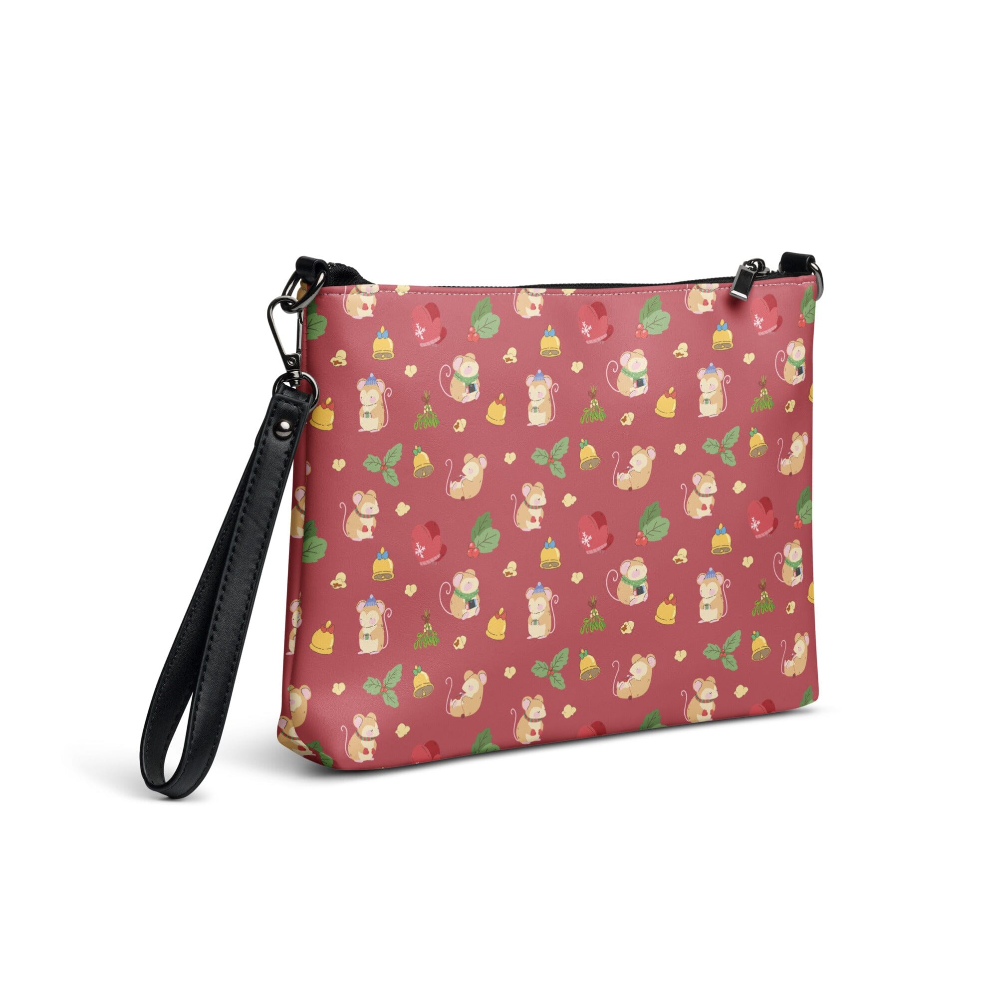 Cozy Christmas Mouse | Crossbody bag | Cozy Gamer Threads & Thistles Inventory