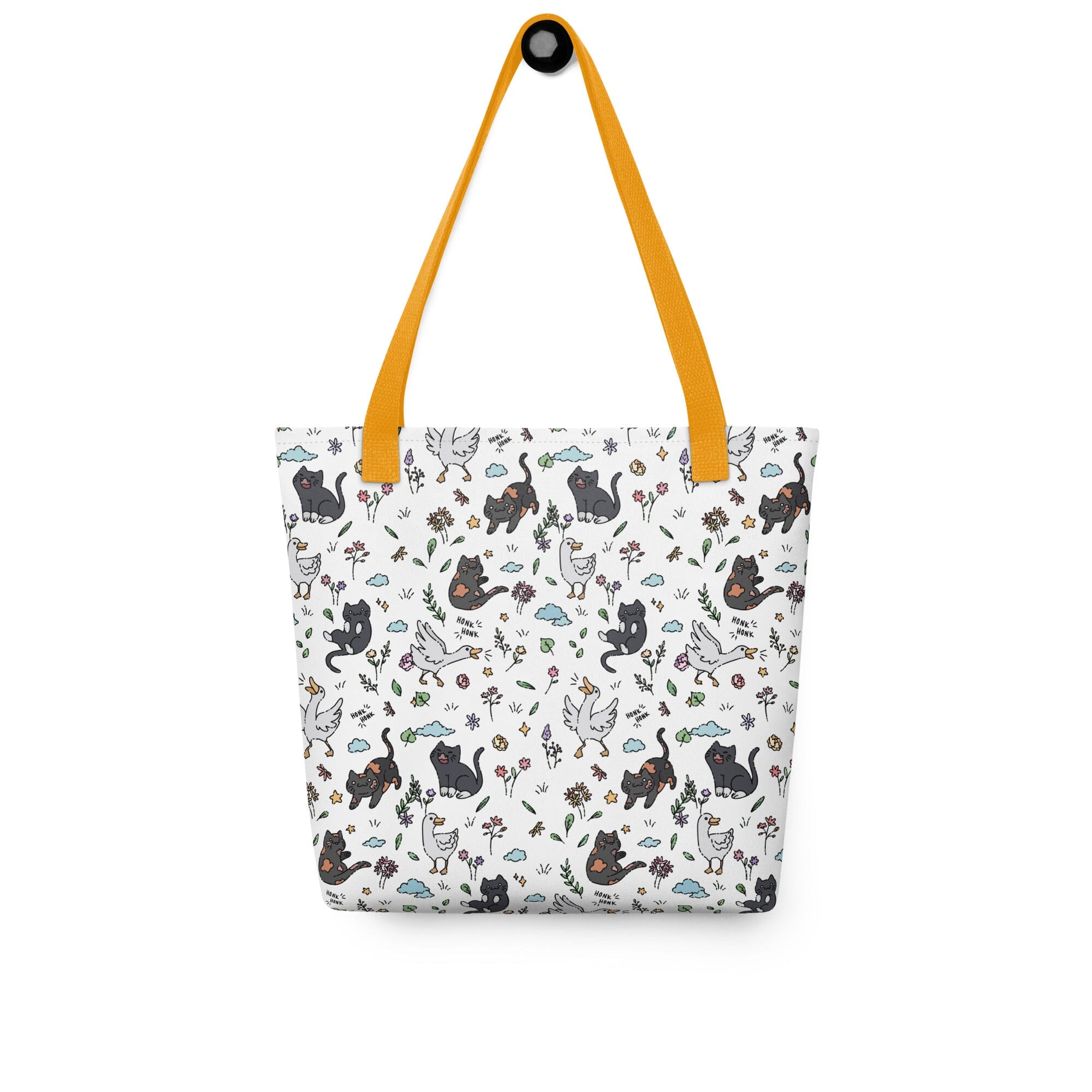 Goose & Kitties | Tote bag | TTI Stream Threads & Thistles Inventory