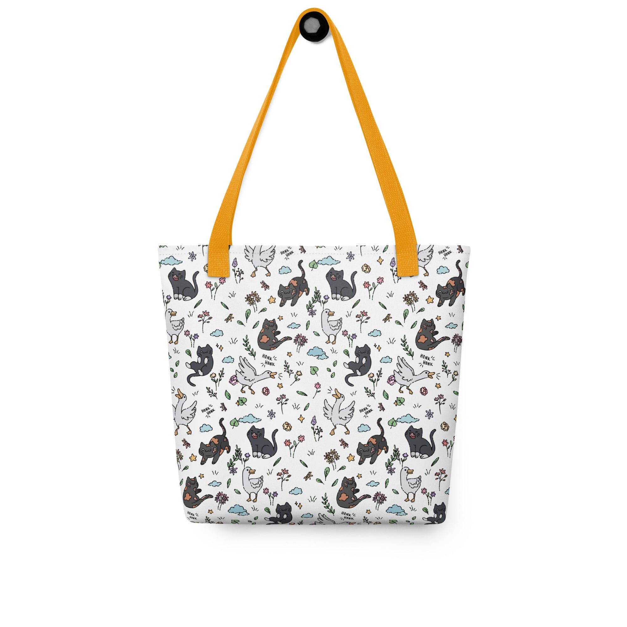 Goose & Kitties | Tote bag | TTI Stream Threads & Thistles Inventory 