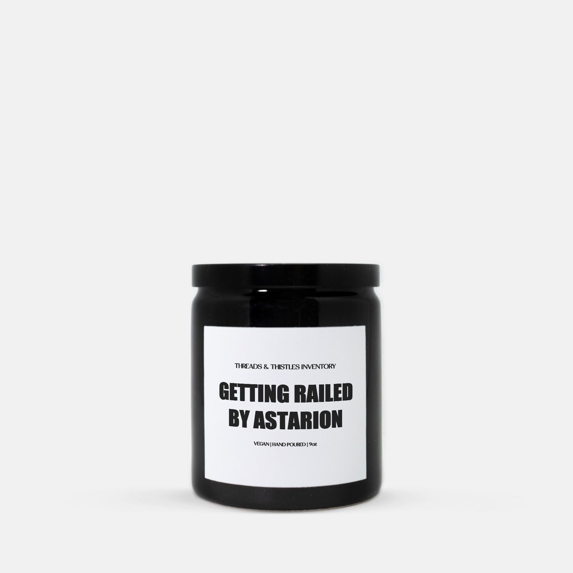 Getting Railed by Astarion | Candle Ceramic 8oz | Baldur's Gate Candles Threads & Thistles Inventory 