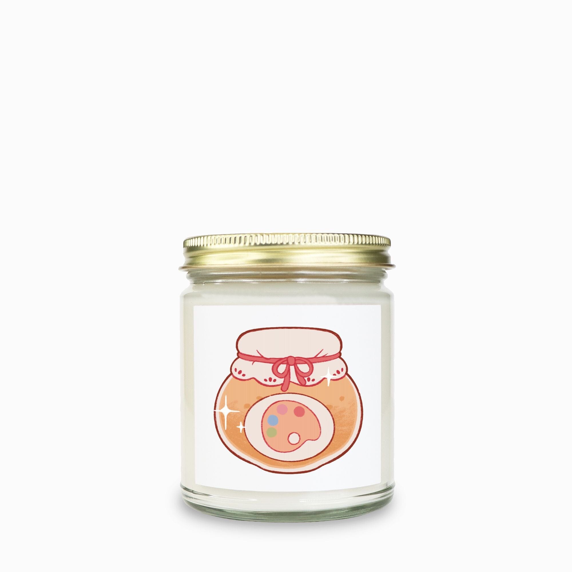 Art Hobby | Candle Clear Jar 9oz | Cozy Games & Hobbies Candles Threads & Thistles Inventory White Oak Vanilla
