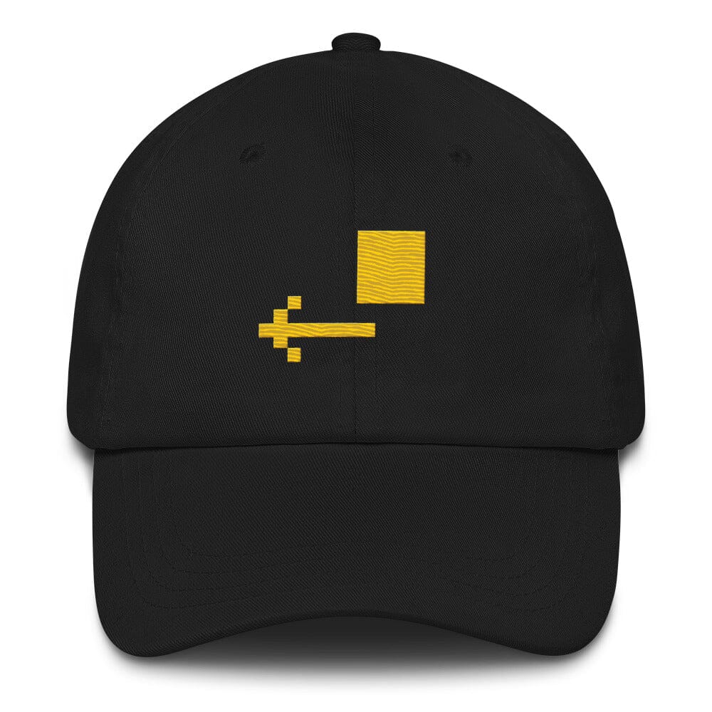Adventure | Dad hat | Retro Gaming Threads & Thistles Inventory Black