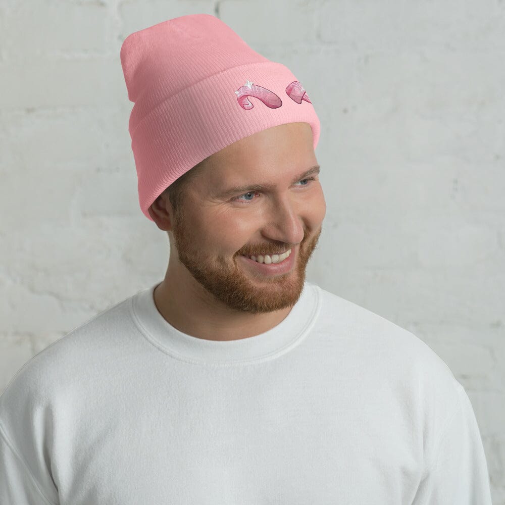 Kawaii Tiefling | Cuffed Beanie | Baldur's Gate Threads & Thistles Inventory