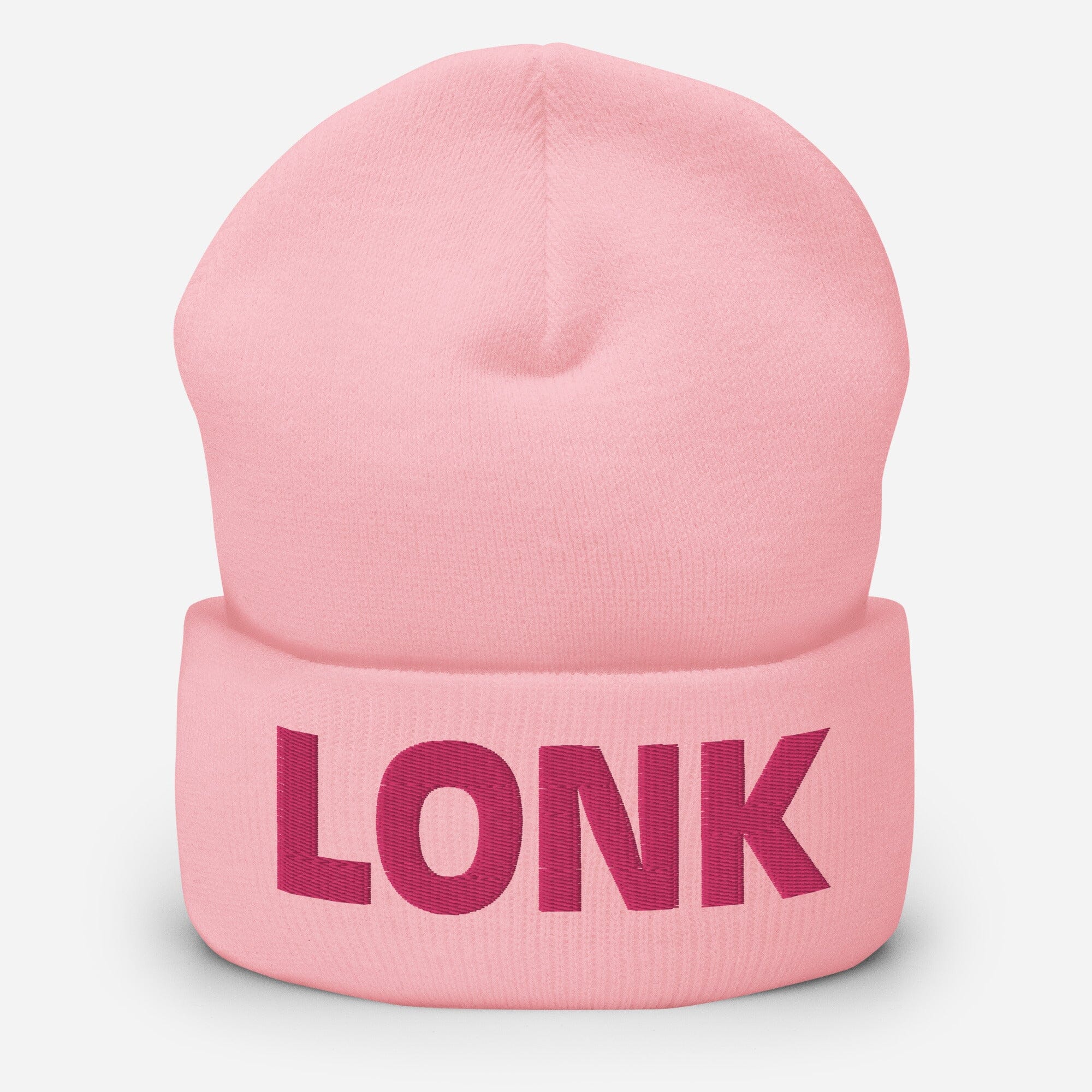 LONK | Embroidered Cuffed Beanie | Titty Tea Zelda Threads & Thistles Inventory