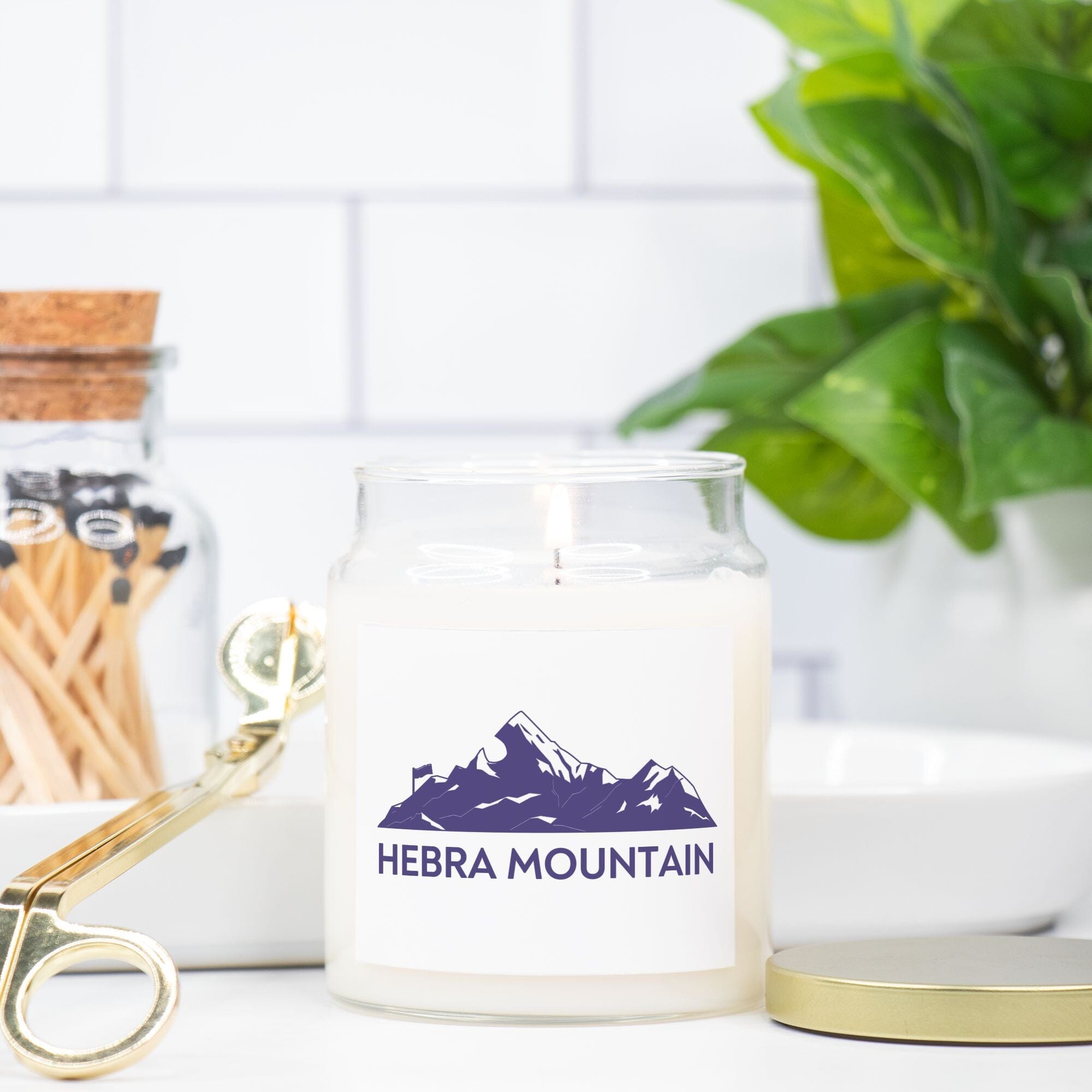 Hebra Mountain | Candle | Titty Tea Zelda Candles Threads & Thistles Inventory 