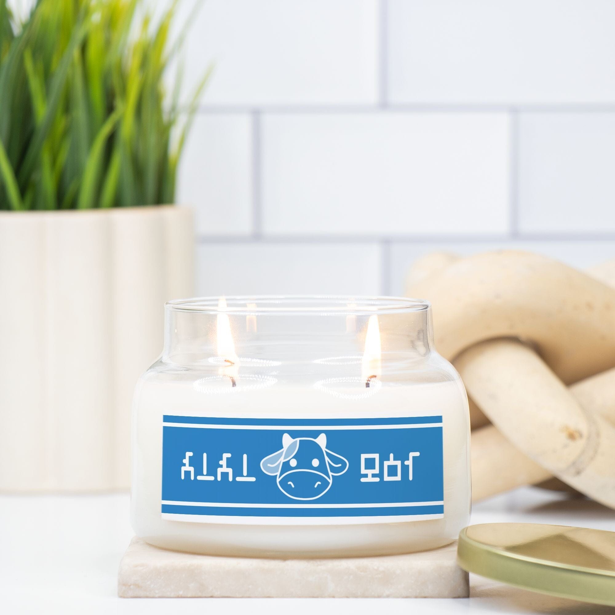 Lon Lon Ranch | Double Wick Candle | Zelda Titty Tea Candles Threads & Thistles Inventory