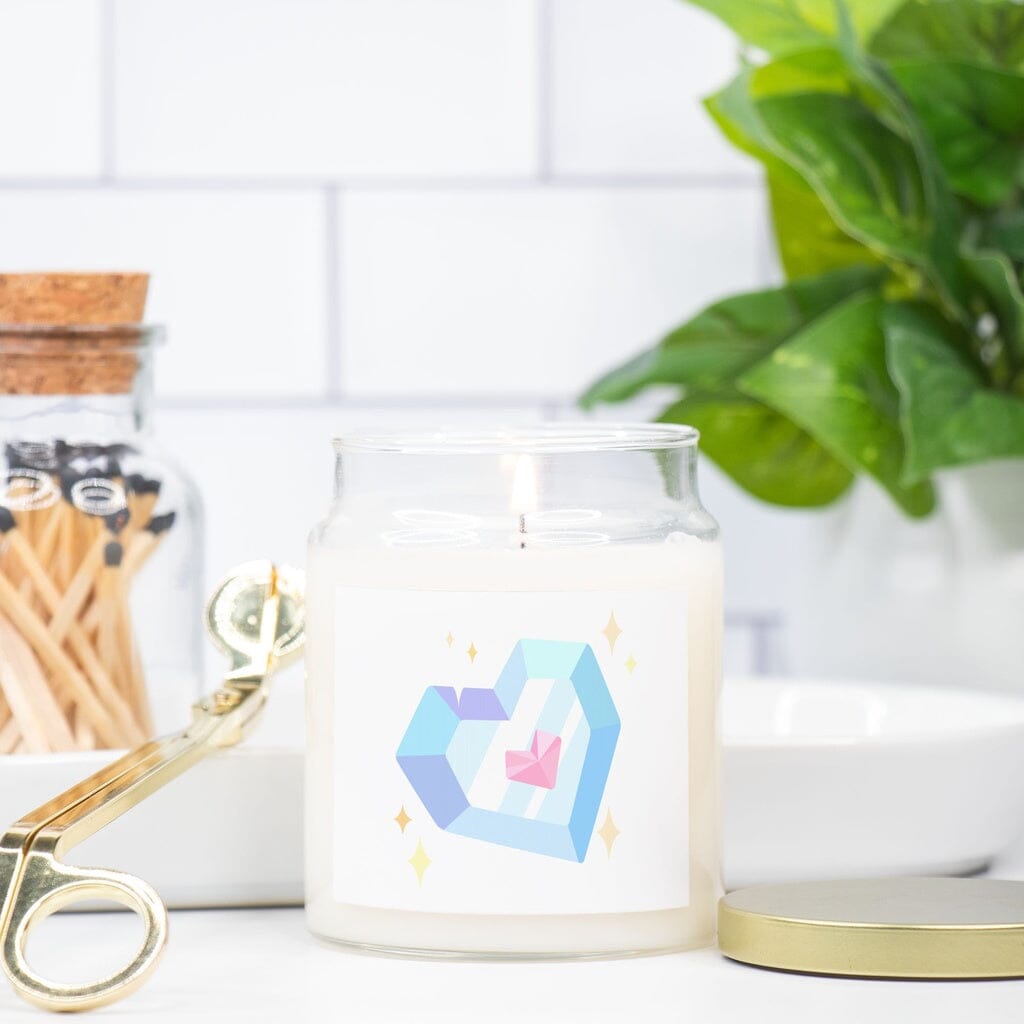 Piece of Heart | Candle 9oz | Titty Tea Zelda Candles Threads & Thistles Inventory