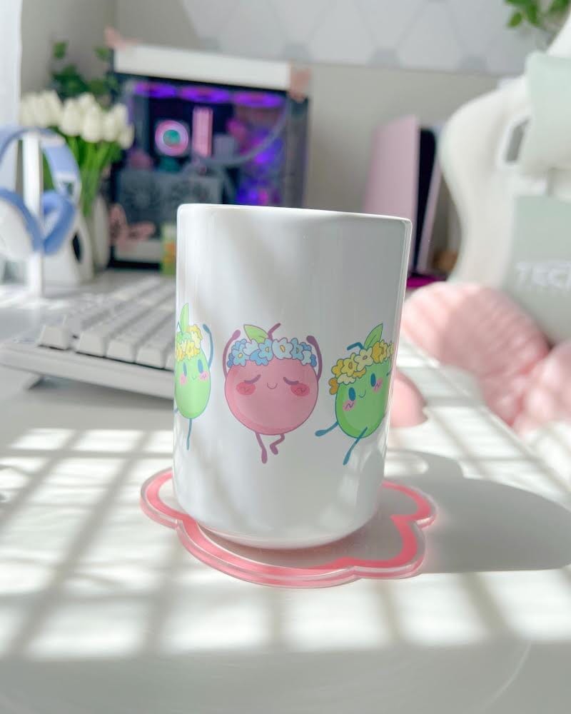 Flower Dance Junimos | Mug Deluxe 15oz. | Stardew Valley Mugs Threads & Thistles Inventory