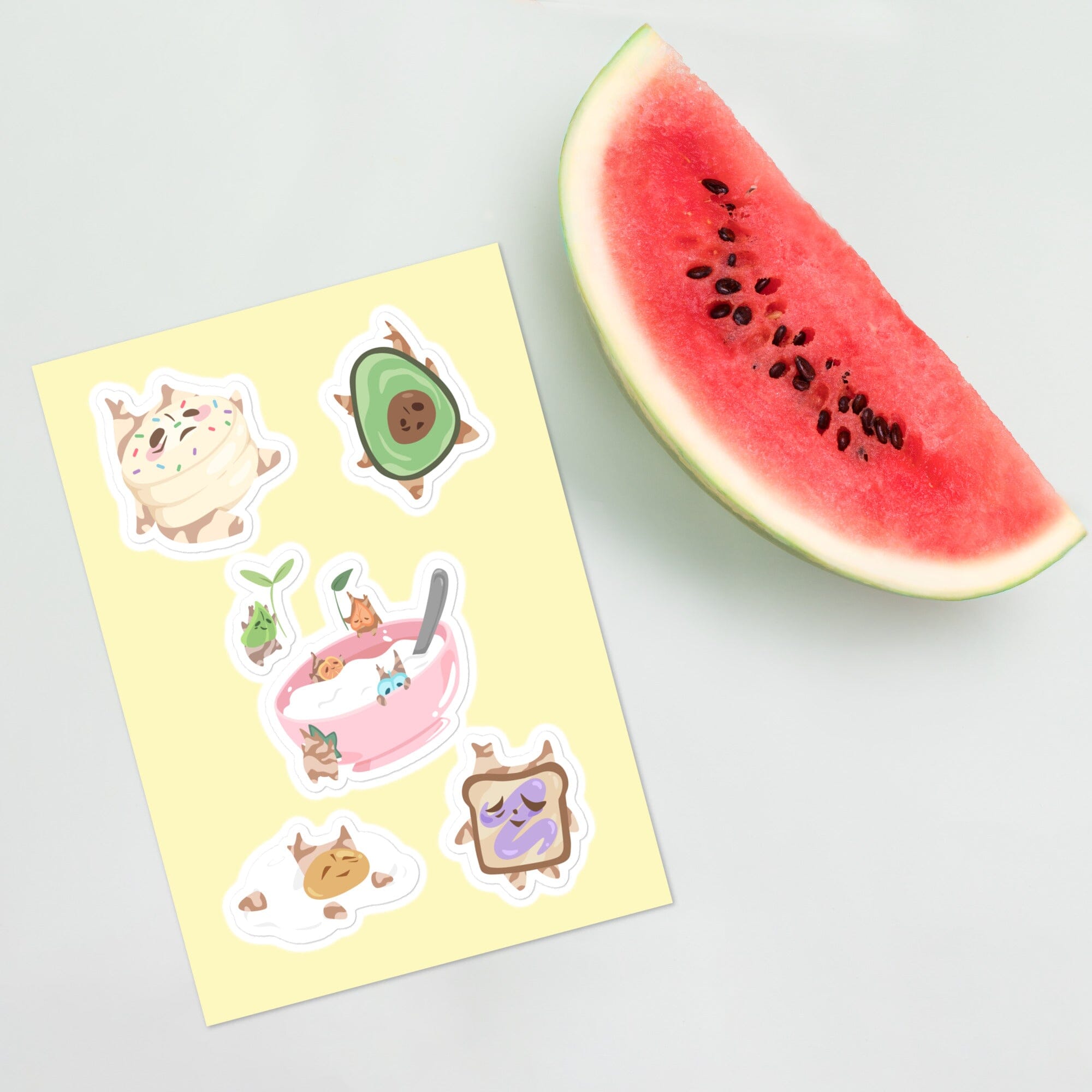Breakfast Koroks | Sticker sheet | Tiddy Tea Zelda Threads & Thistles Inventory