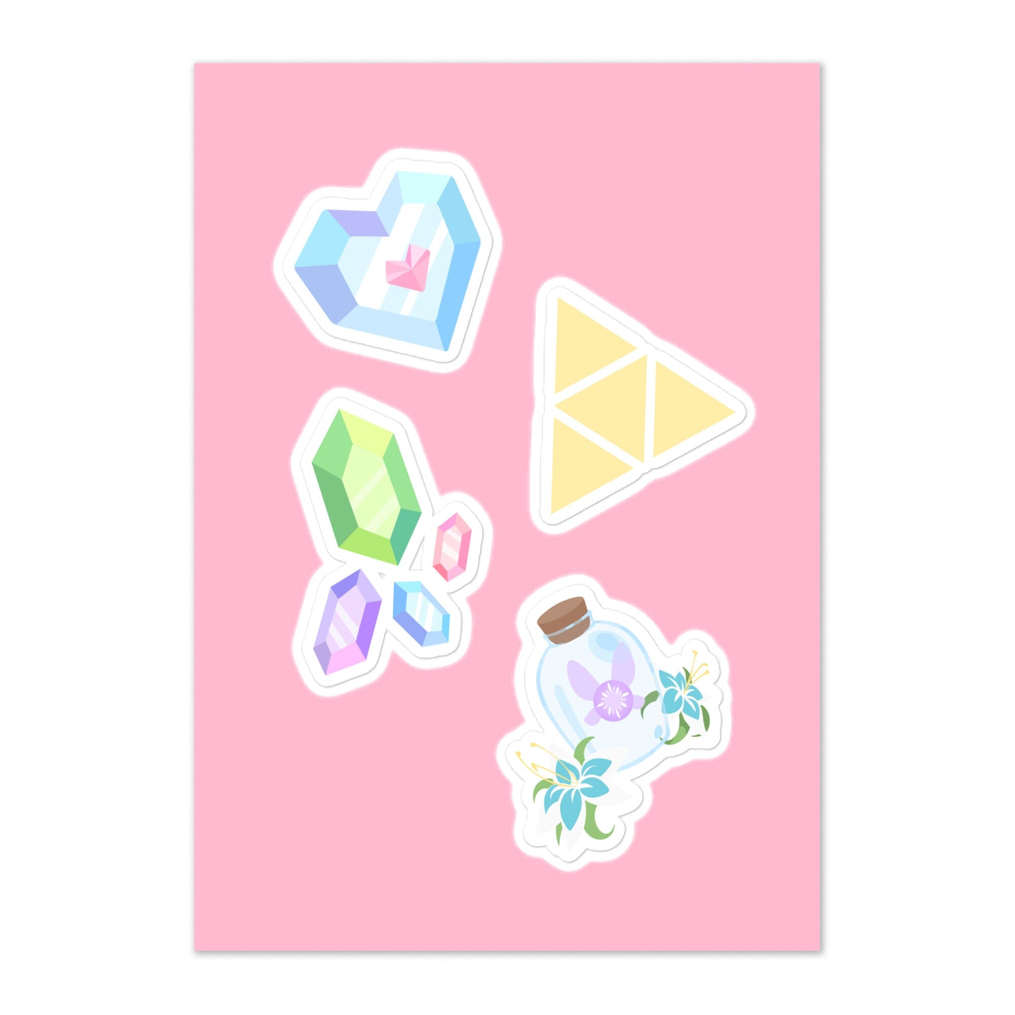 Kawaii Zelda Sticker sheet | Titty Tea Zelda Threads & Thistles Inventory