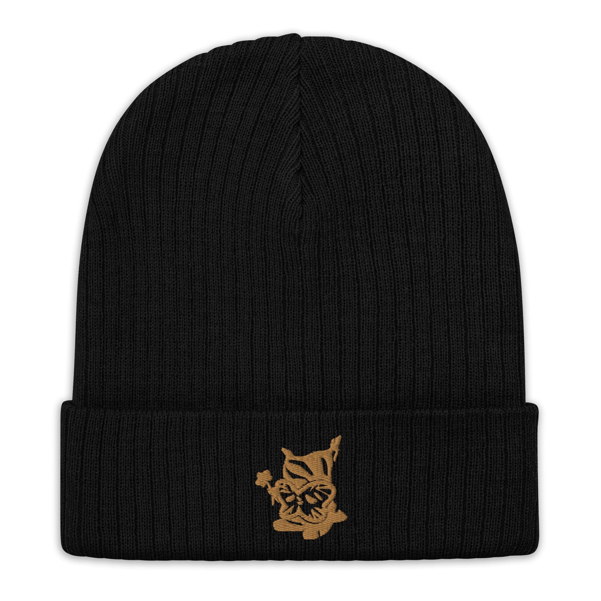 Golden Flower Korok | Ribbed knit beanie | The Legend of Zelda Threads & Thistles Inventory Black