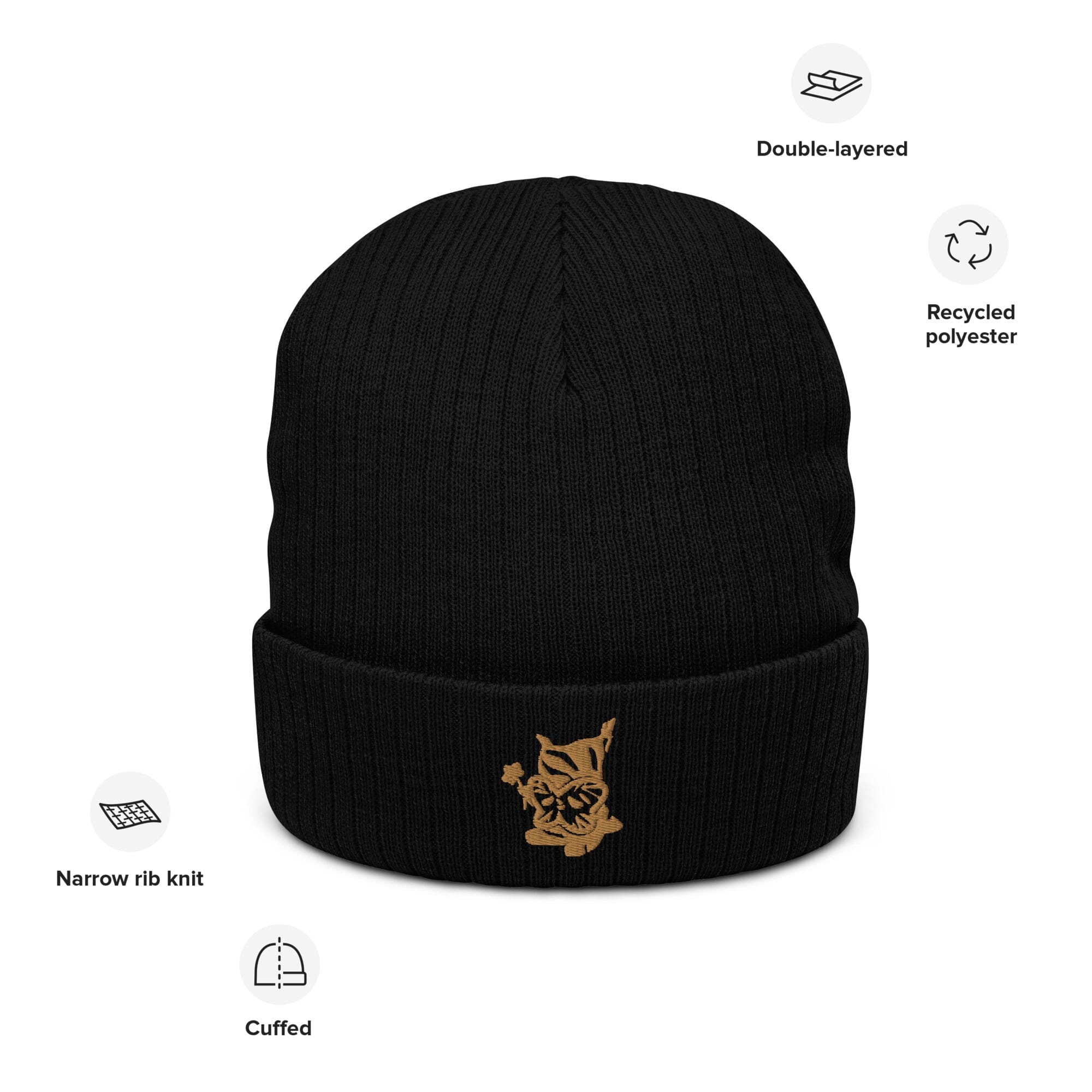 Golden Flower Korok | Ribbed knit beanie | The Legend of Zelda Threads & Thistles Inventory