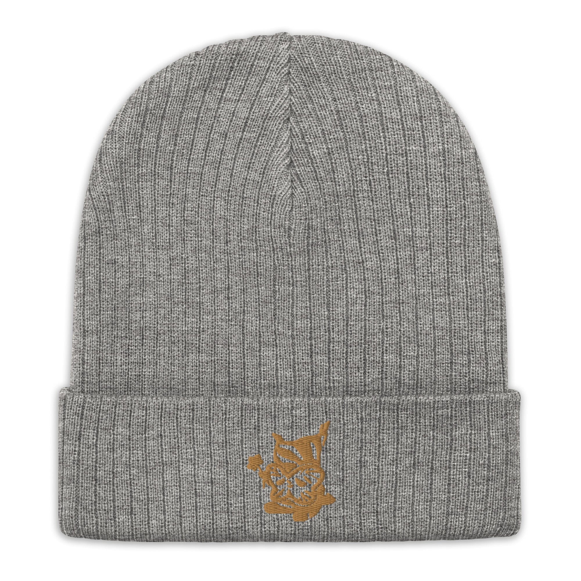 Golden Flower Korok | Ribbed knit beanie | The Legend of Zelda Threads & Thistles Inventory Light Grey Melange
