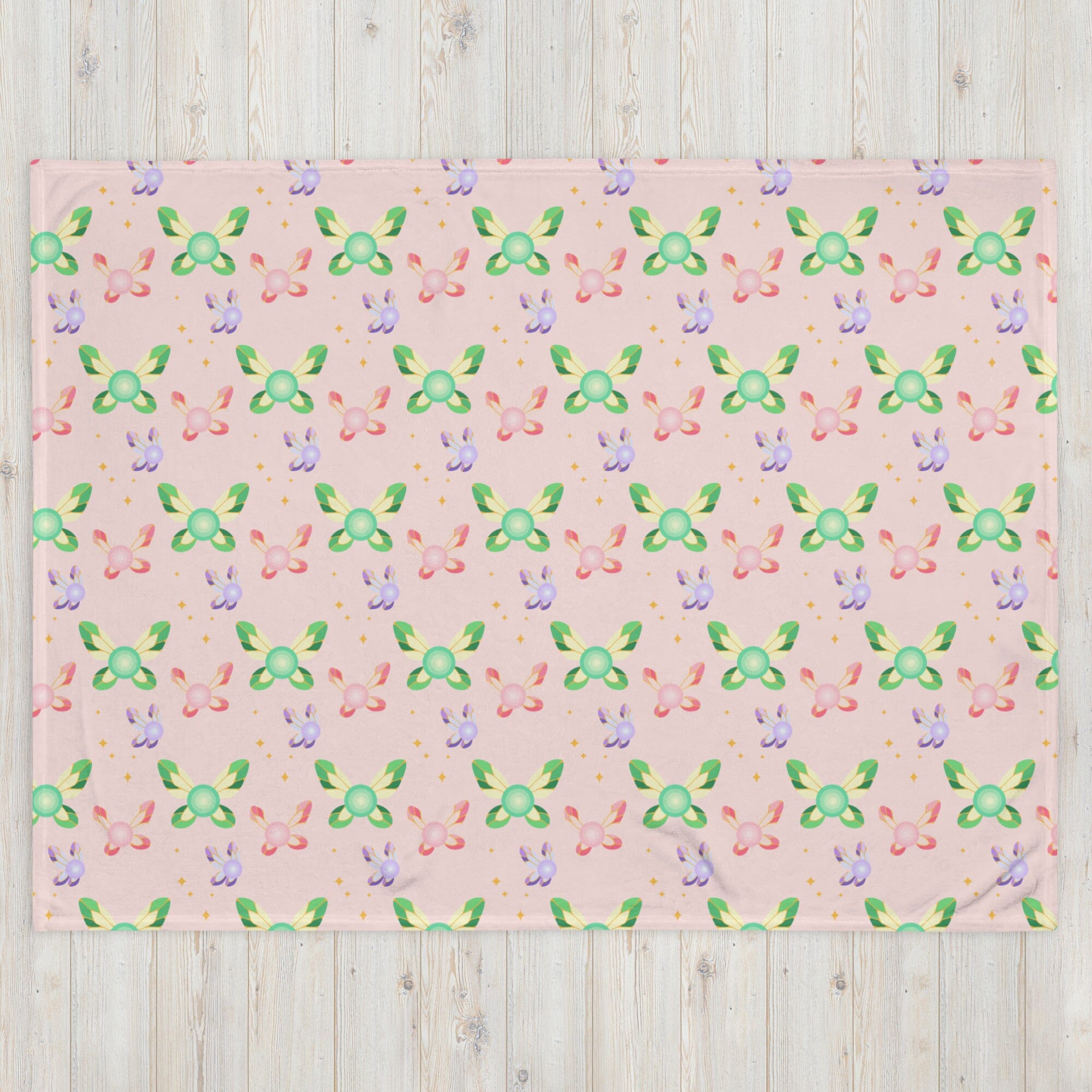Navi Fairies | Throw Blanket | The Legend of Zelda Threads & Thistles Inventory