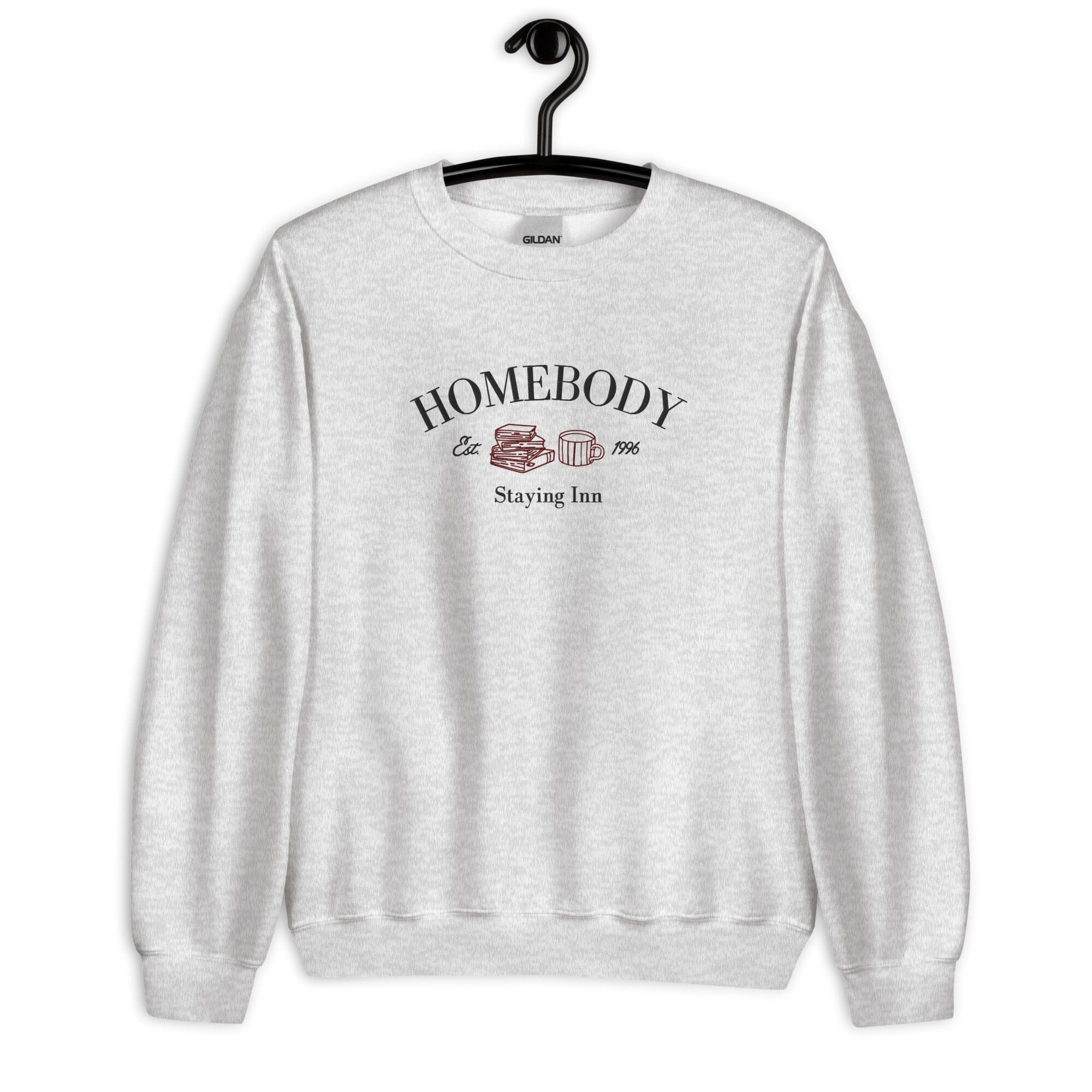 Homebody Staying Inn| Embroidered Unisex Sweatshirt | Cozy games & Hobbies Threads & Thistles Inventory