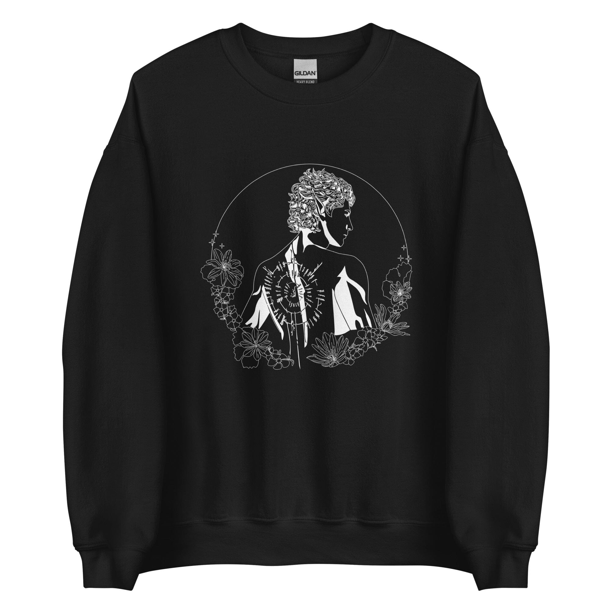Astarion | Unisex Sweatshirt | Baldur's Gate Threads & Thistles Inventory Black S