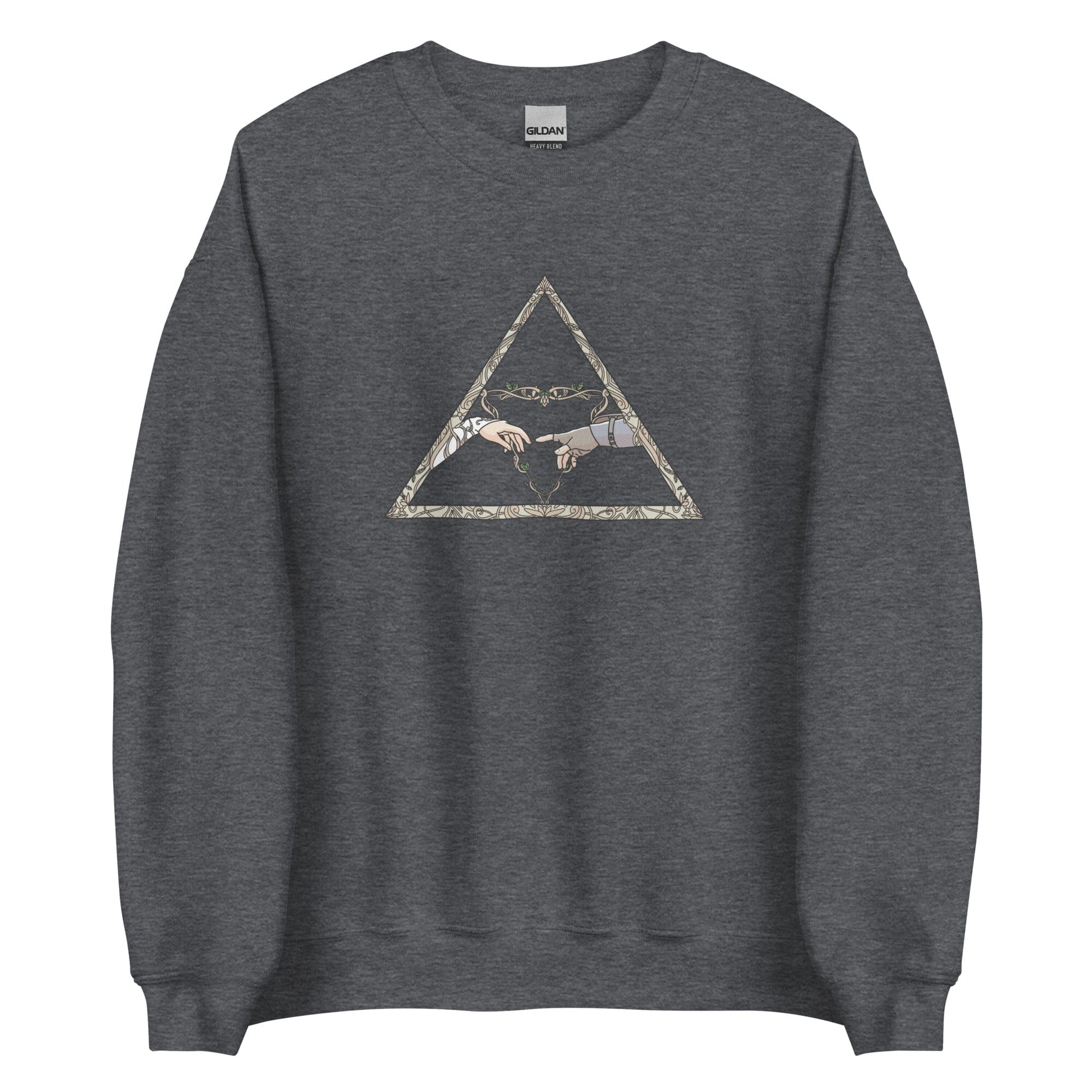 The Creation | Unisex Sweatshirt | The Legend of Zelda Sweatshirts Threads and Thistles Inventory Dark Heather S