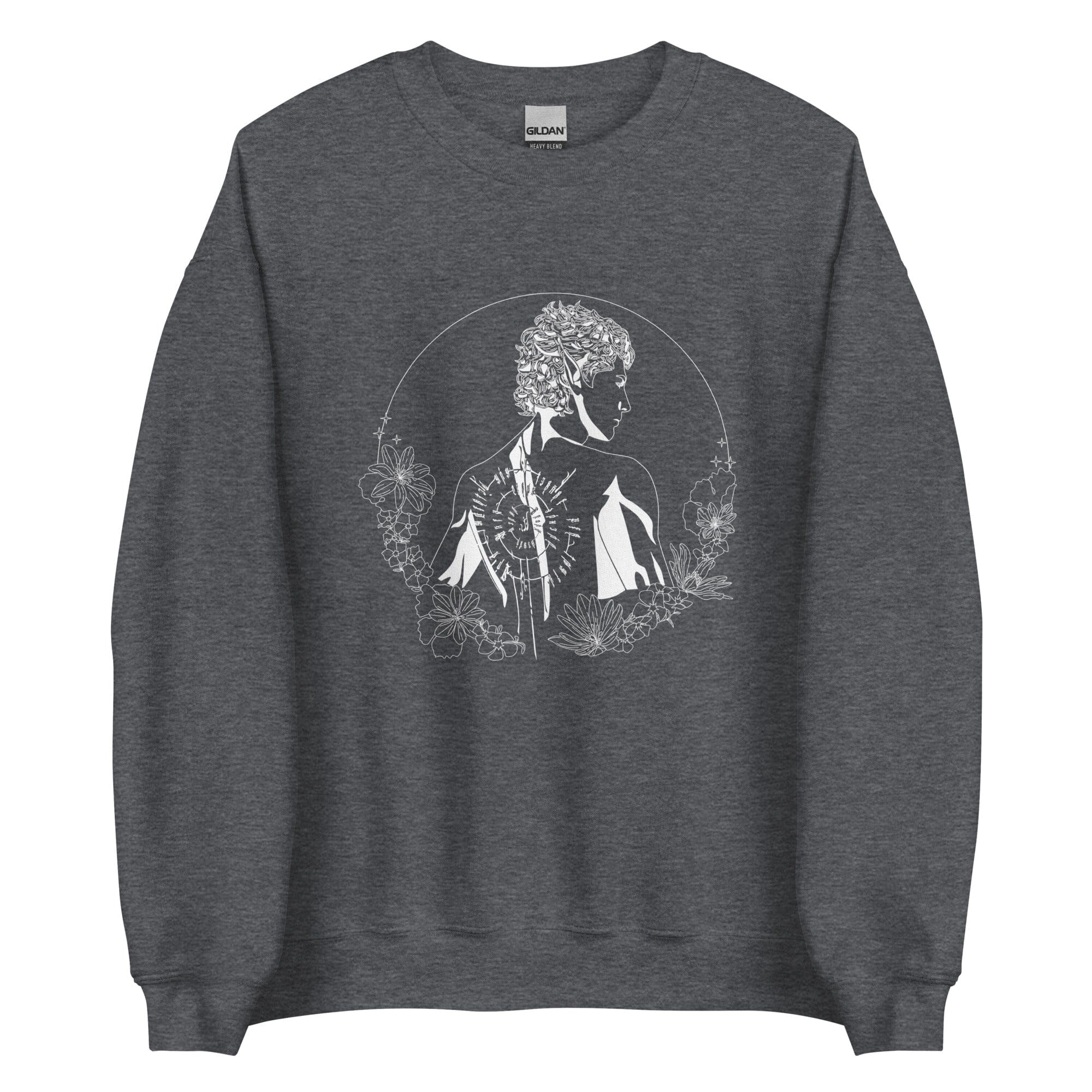 Astarion | Unisex Sweatshirt | Baldur's Gate Threads & Thistles Inventory Dark Heather S