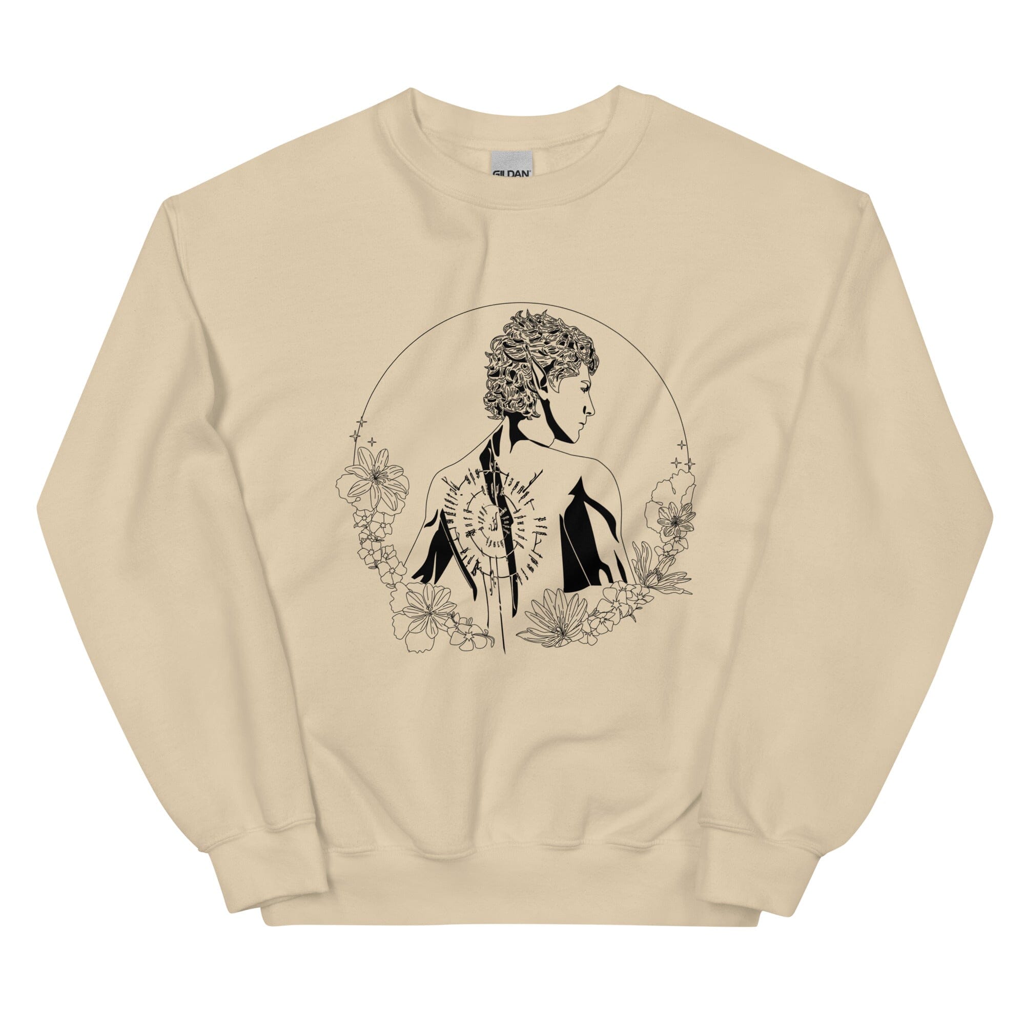 Astarion | Unisex Sweatshirt | Baldur's Gate Threads & Thistles Inventory Sand S