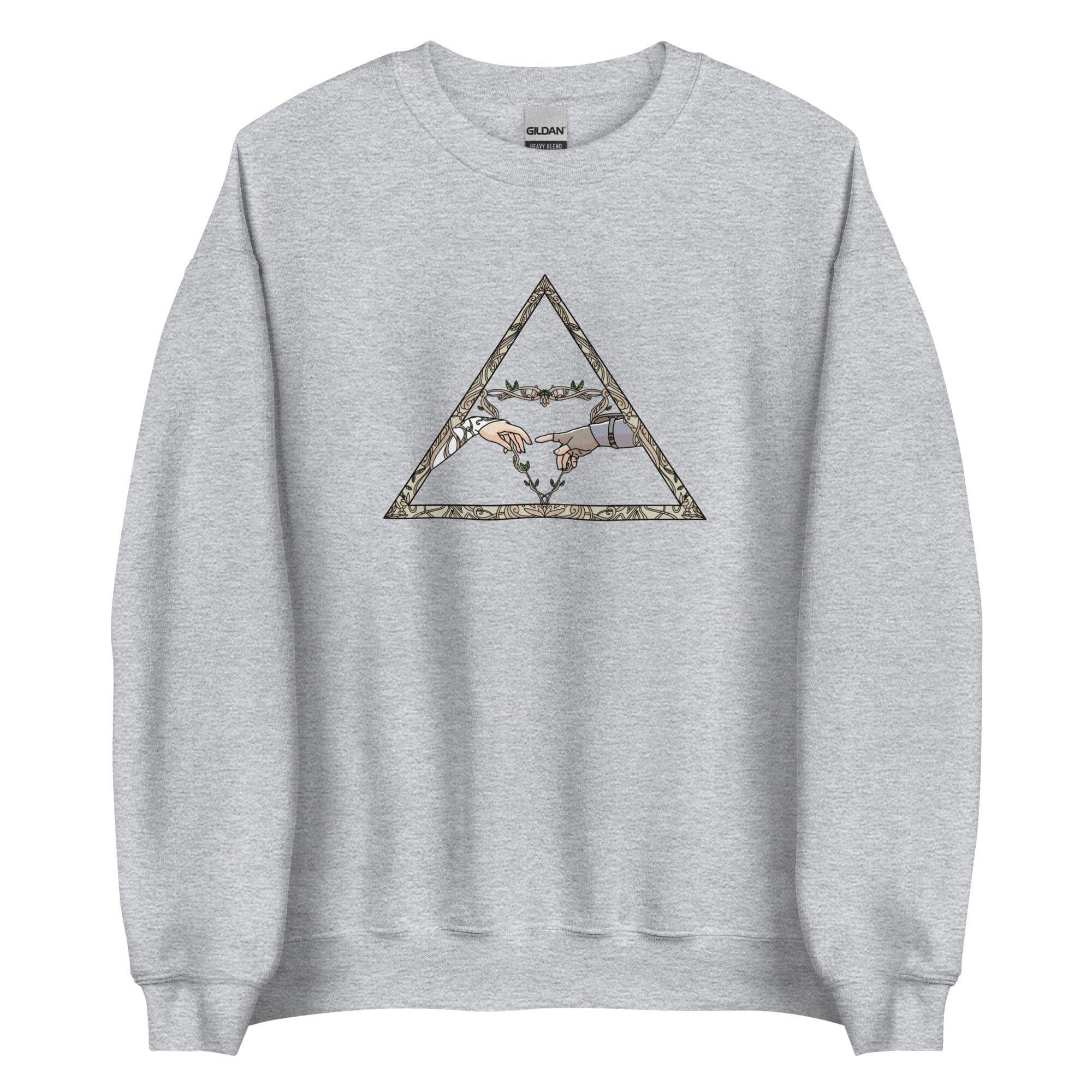 The Creation | Unisex Sweatshirt | The Legend of Zelda Sweatshirts Threads and Thistles Inventory Sport Grey S