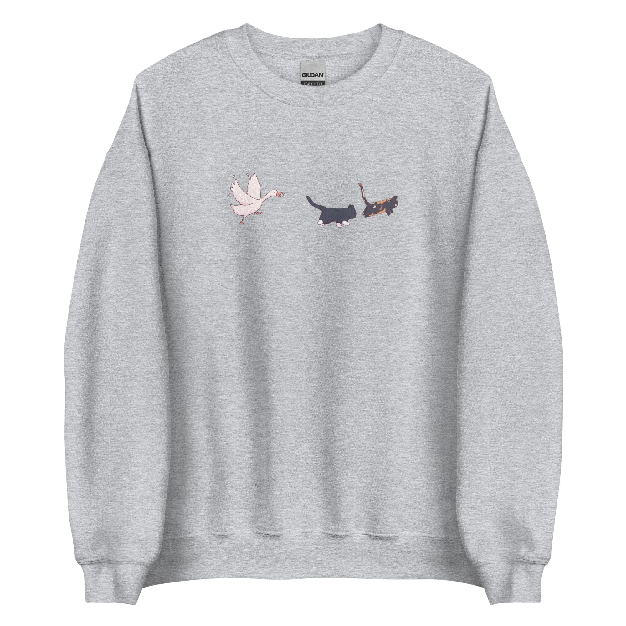 Goose Chase | Unisex Sweatshirt | TTI Stream Threads & Thistles Inventory Sport Grey S