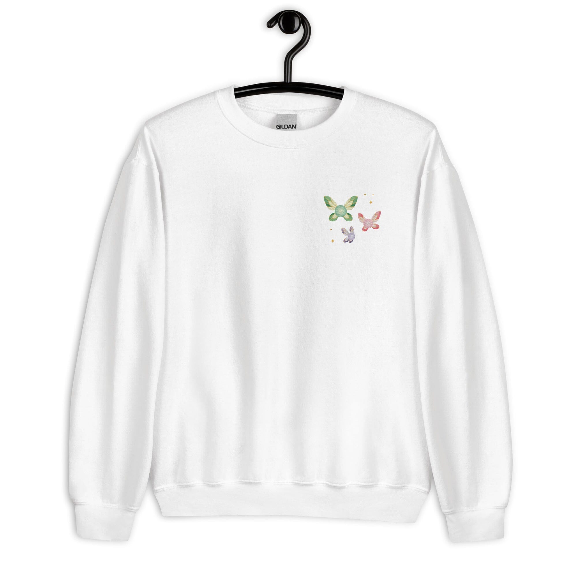 Navi Fairies | Embroidered Unisex Sweatshirt | The legend of Zelda Threads & Thistles Inventory