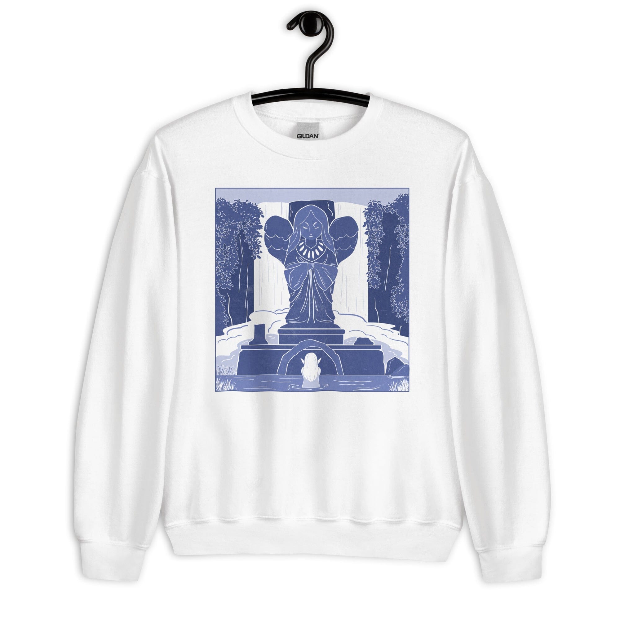 Goddess Statue | Unisex Sweatshirt | The Legend of Zelda Threads & Thistles Inventory