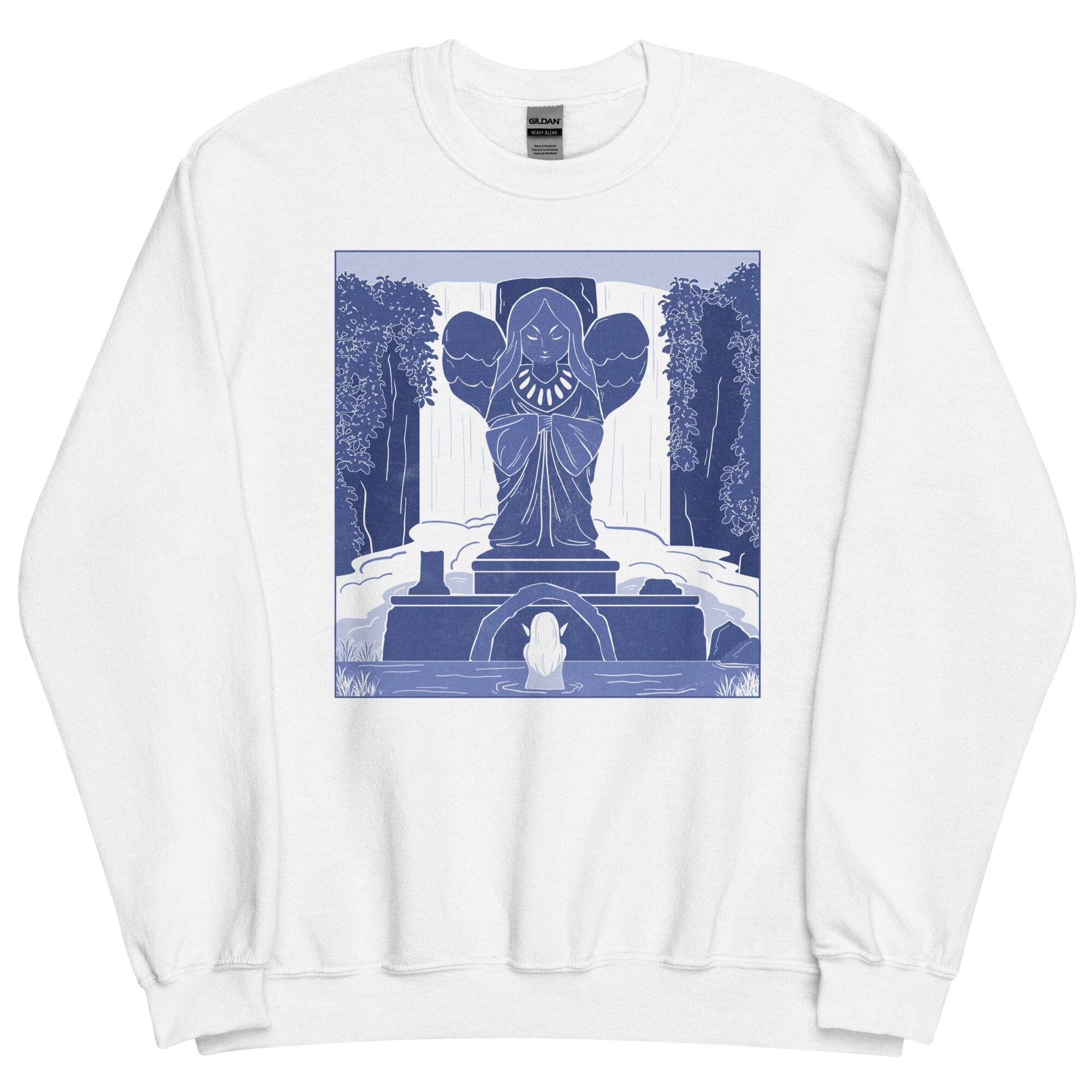 Goddess Statue | Unisex Sweatshirt | The Legend of Zelda Threads & Thistles Inventory