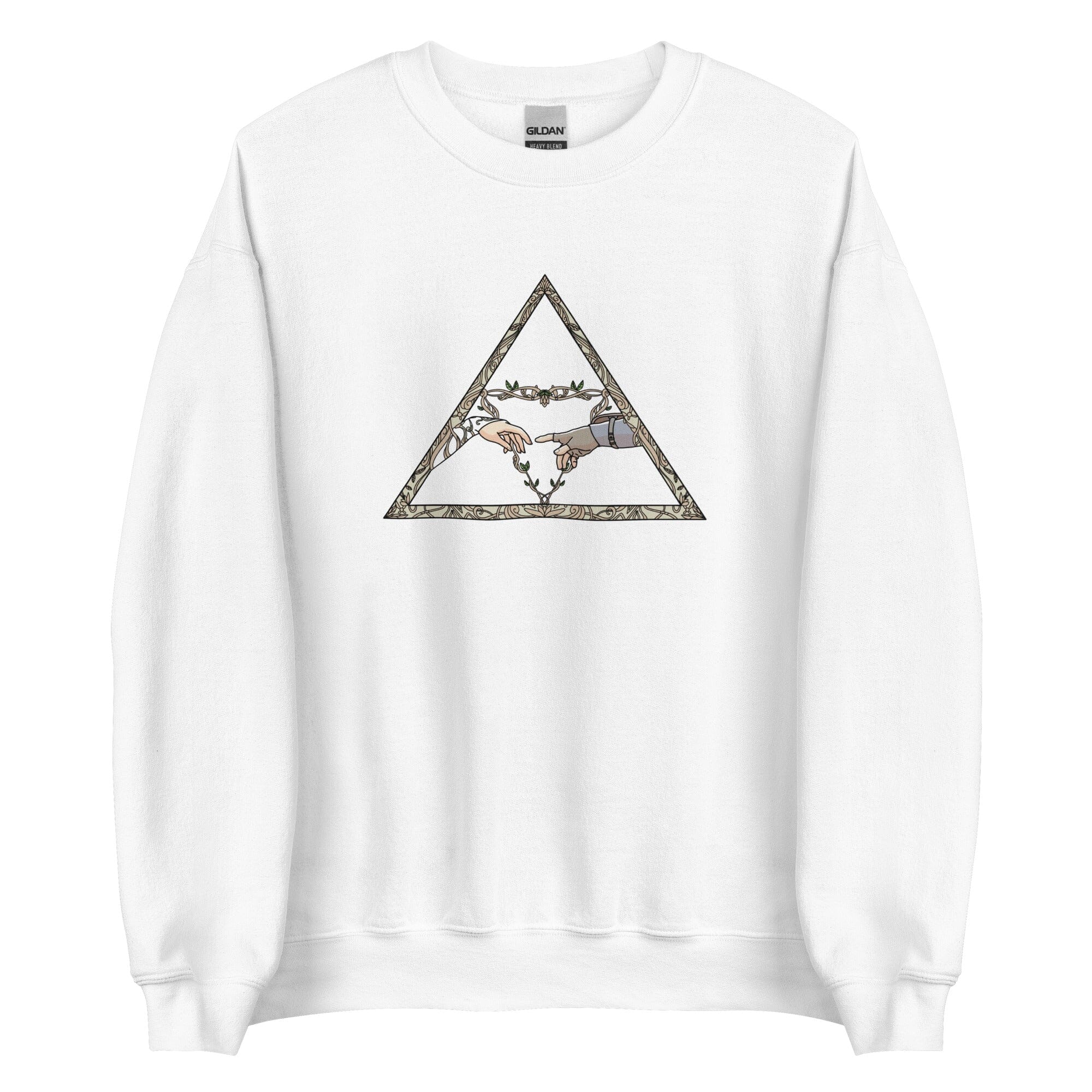 The Creation | Unisex Sweatshirt | The Legend of Zelda Sweatshirts Threads and Thistles Inventory White S