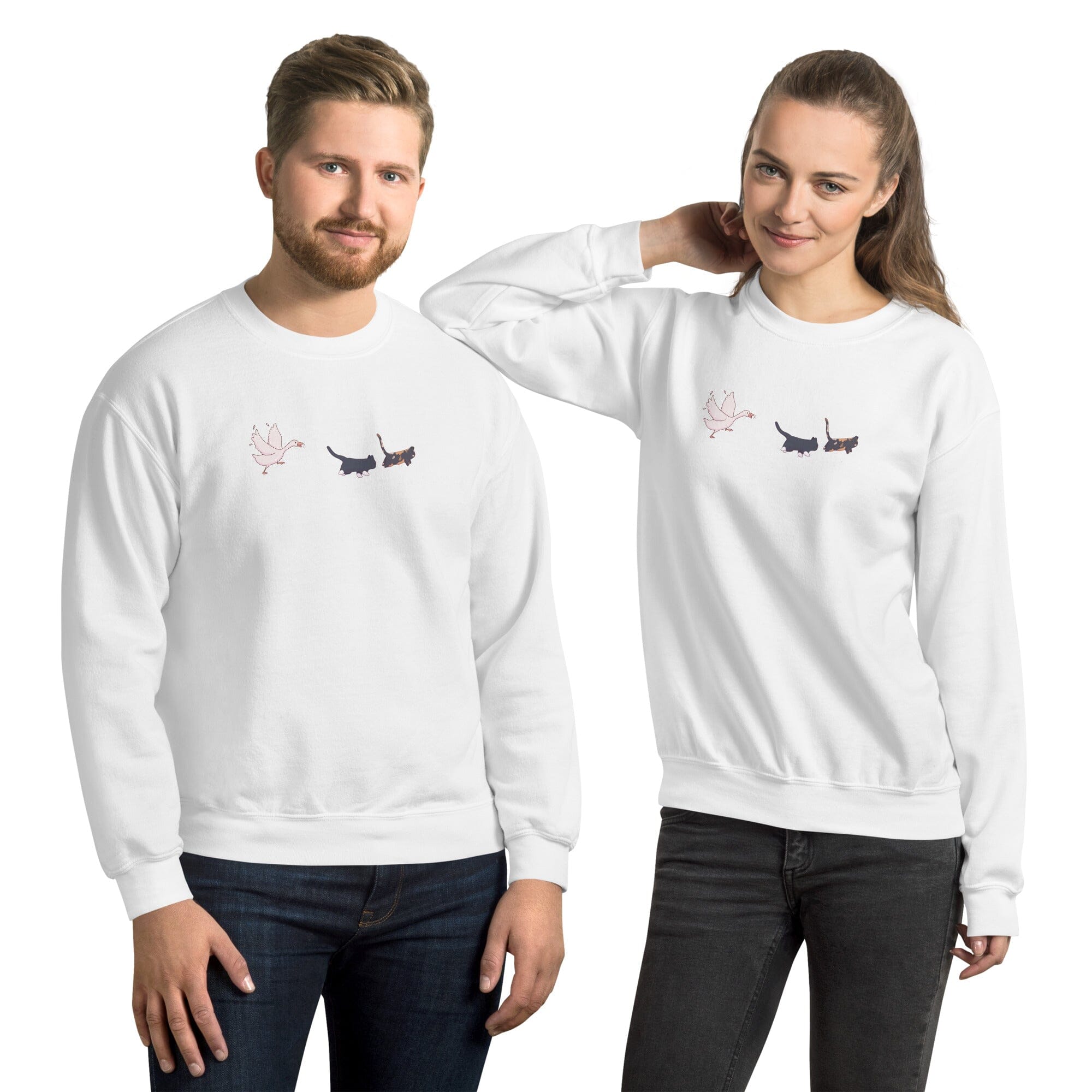 Goose Chase | Unisex Sweatshirt | TTI Stream Threads & Thistles Inventory 