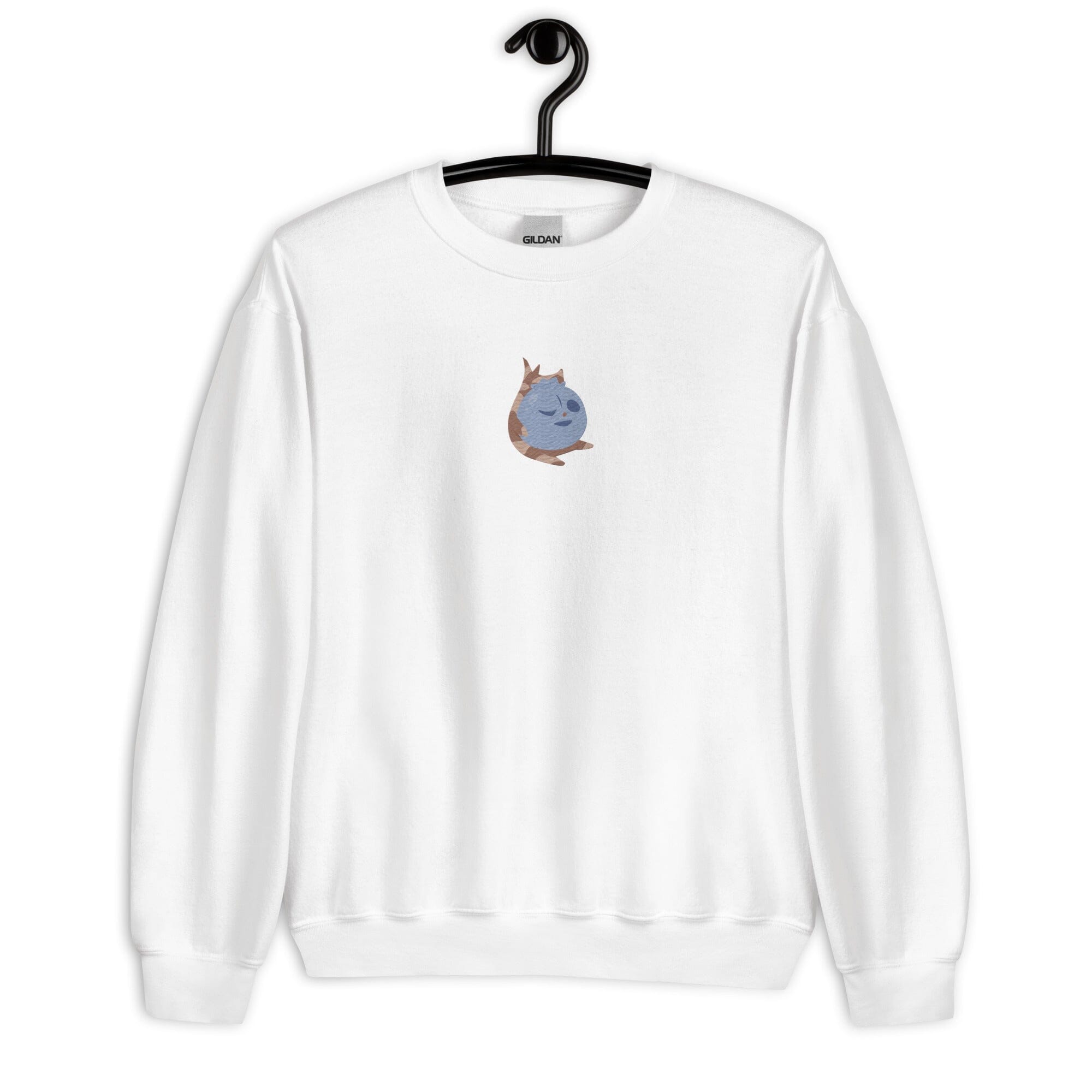 Blueberry Korok | Embroidered Unisex Sweatshirt | Titty Tea Zelda Threads & Thistles Inventory