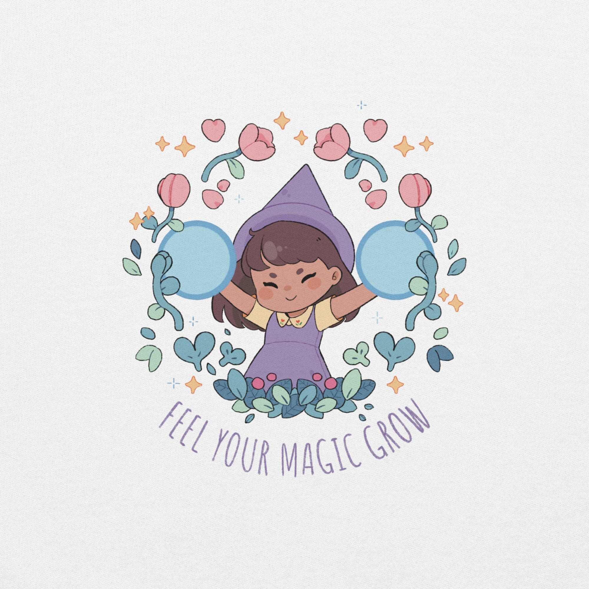 Feel Your Magic Grow | Unisex Sweatshirt | Fields of Mistria Threads & Thistles Inventory