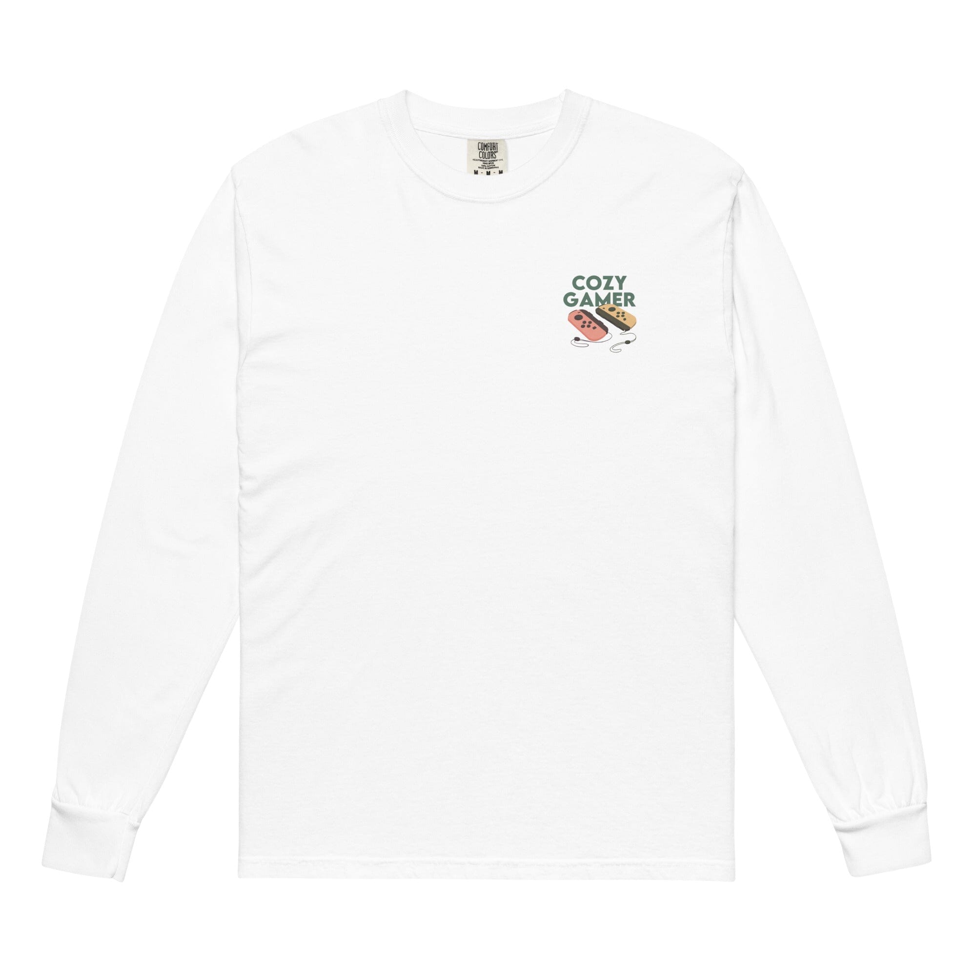Cozy Gamer | Long-sleeve shirt | Cozy Games & Hobbies Threads & Thistles Inventory White S
