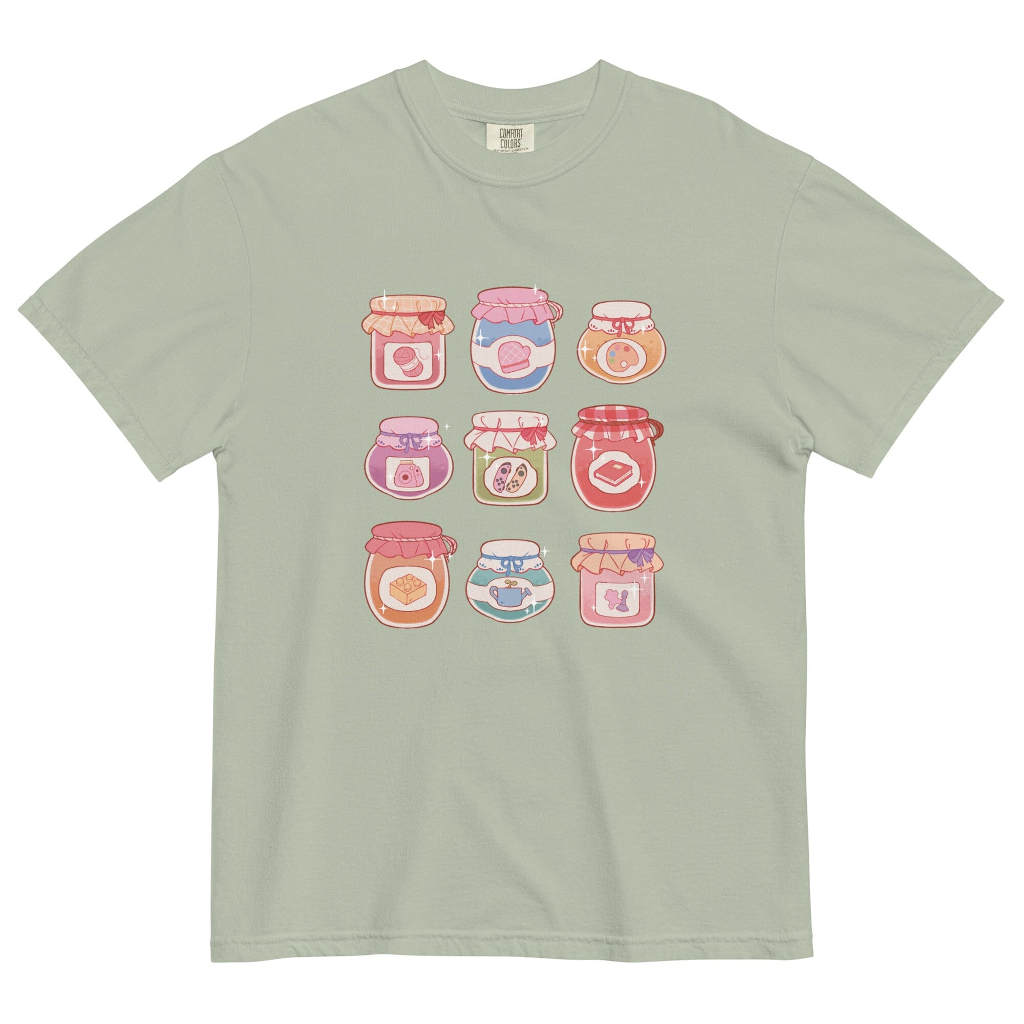 Cozy Hobby Jams | Unisex garment-dyed heavyweight t-shirt | Cozy Games & Hobbies Threads & Thistles Inventory Bay S