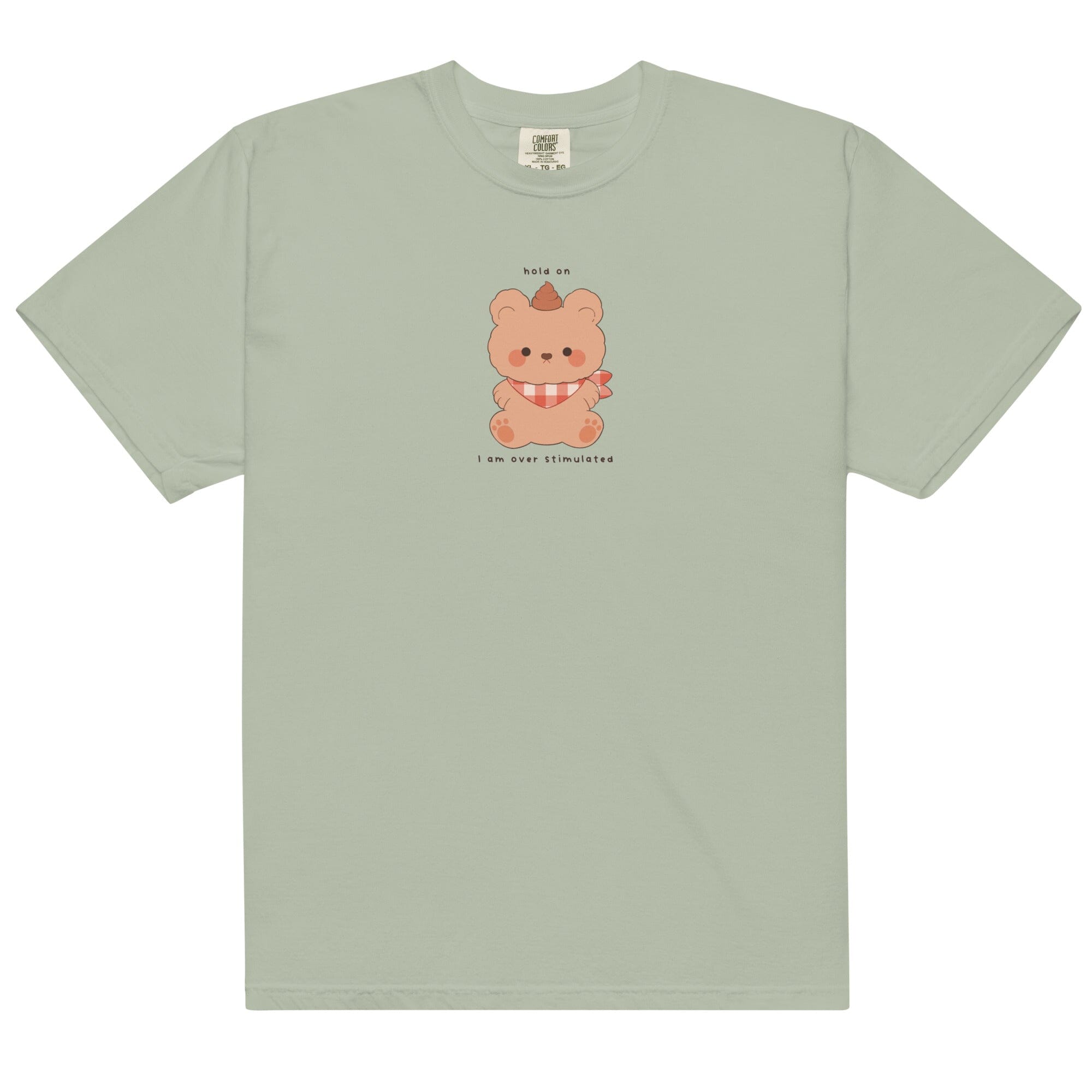 I am Overstimulated | Unisex garment-dyed heavyweight t-shirt | Cozy Games & Hobbies Threads & Thistles Inventory Bay S