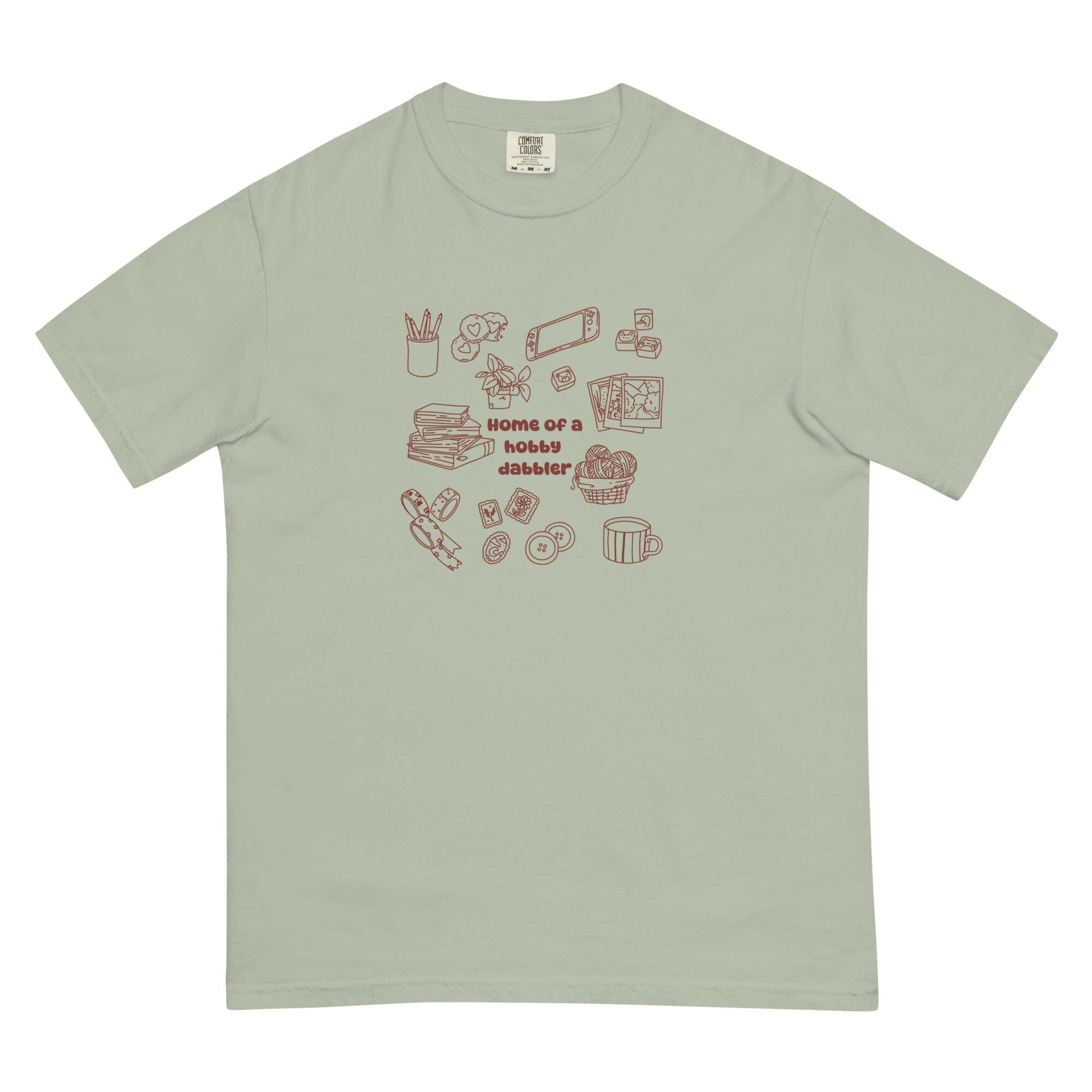 Hobby Dabbler | Relaxed T-shirt | Cozy Games & Hobbies Threads & Thistles Inventory Bay S