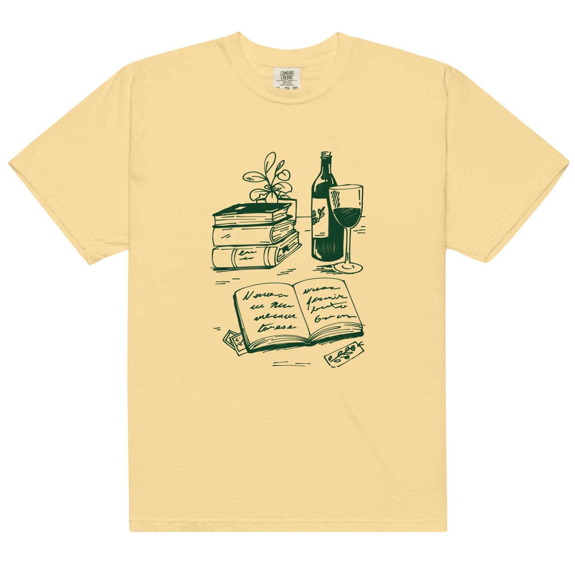 Cozy Hobby Vignette | Relaxed T-shirt | Cozy Games & Hobbies Threads & Thistles Inventory Butter S