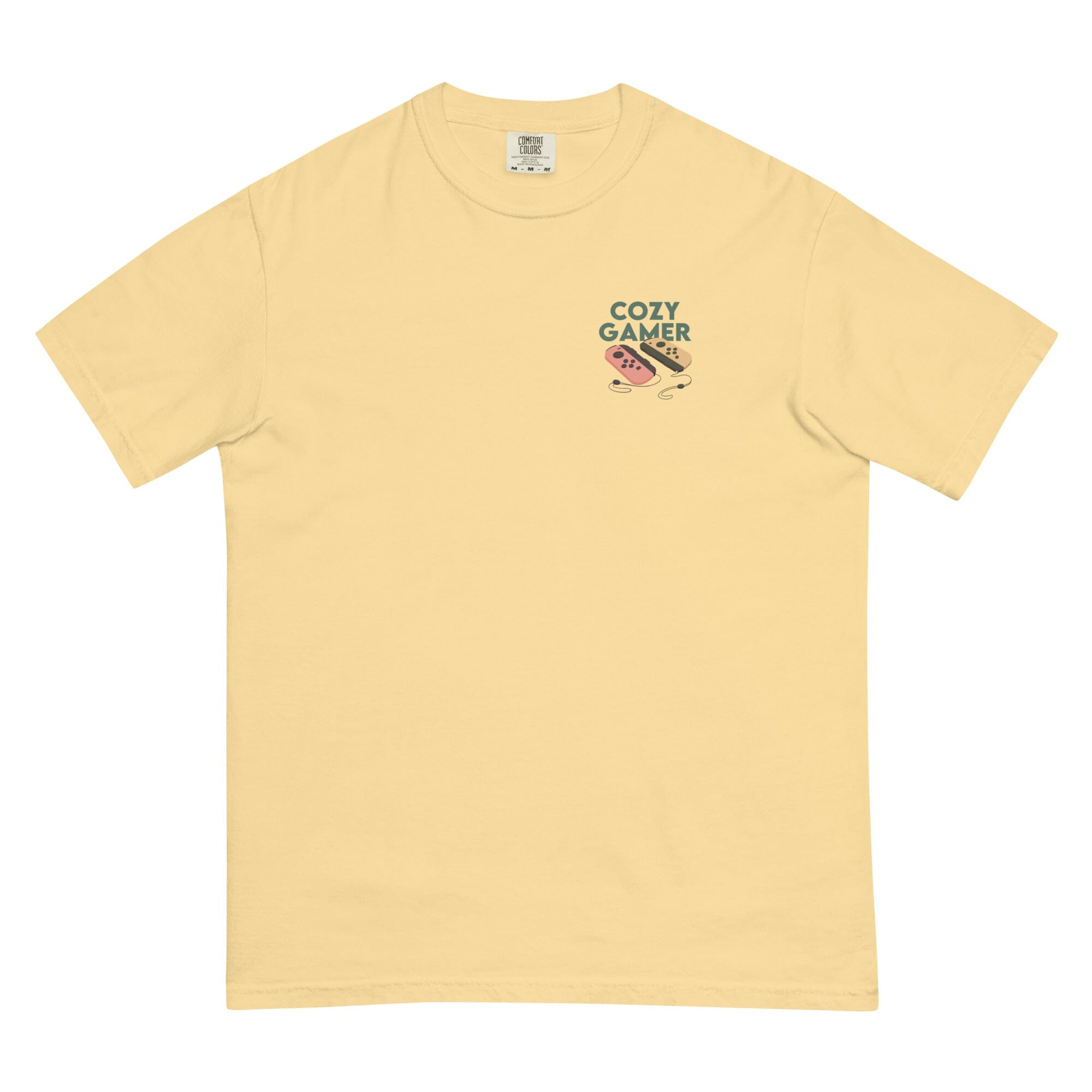 Cozy Gamer | Unisex garment-dyed heavyweight t-shirt | Cozy Games & Hobbies Threads & Thistles Inventory Butter S